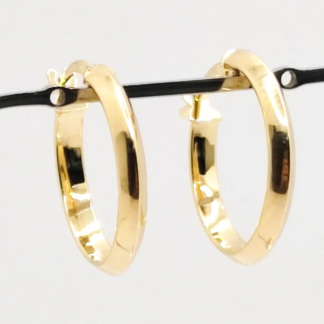 No reserve price - Earrings - 18 kt. Yellow gold