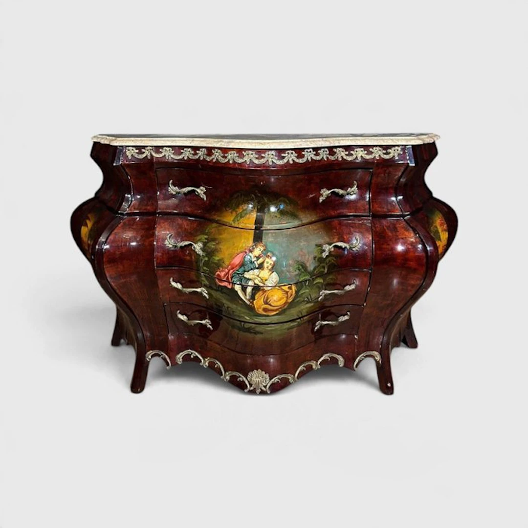 Chest of drawers - Wood - Antique Commode – Early 20th Century