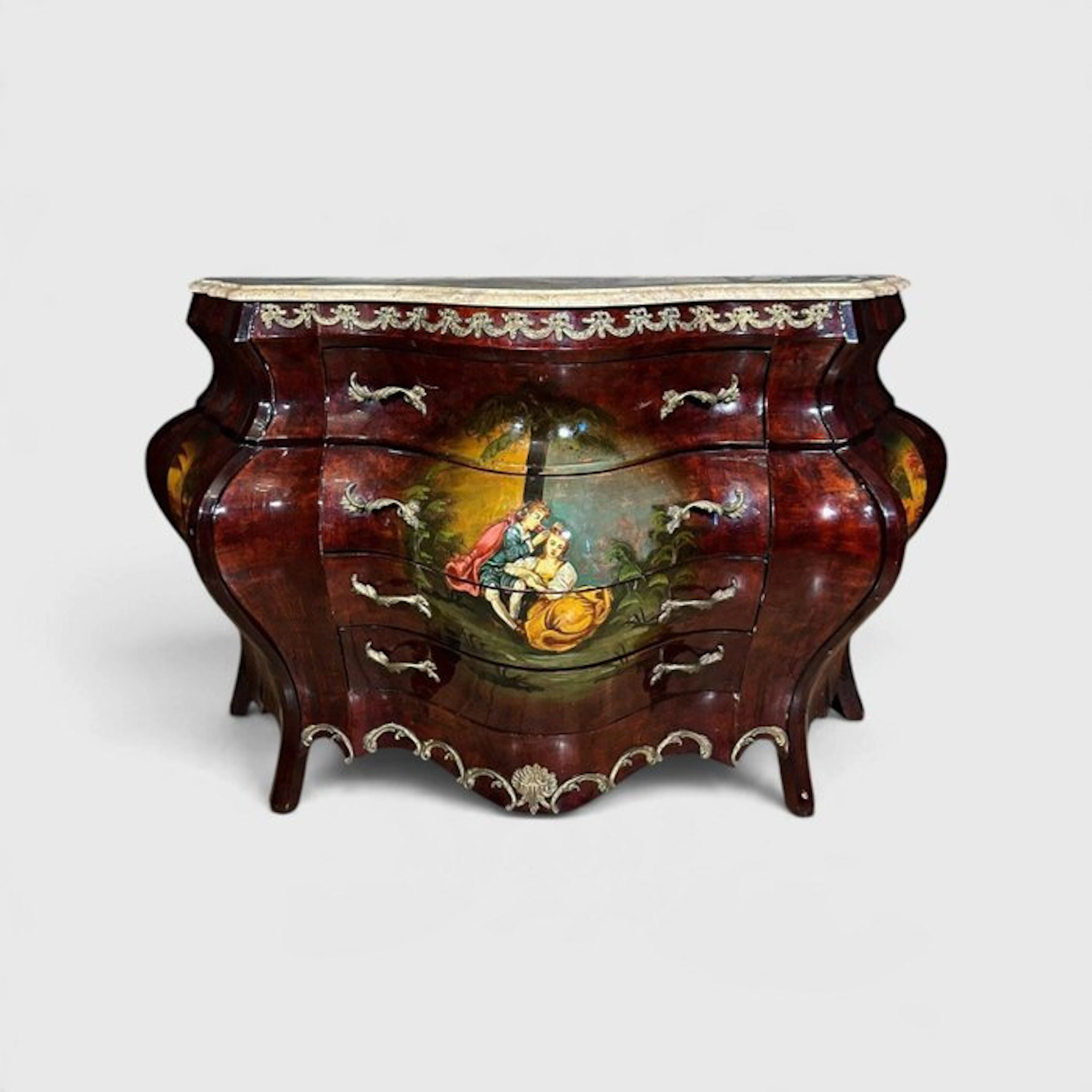 Chest of drawers - Wood - Antique Commode – Early 20th Century