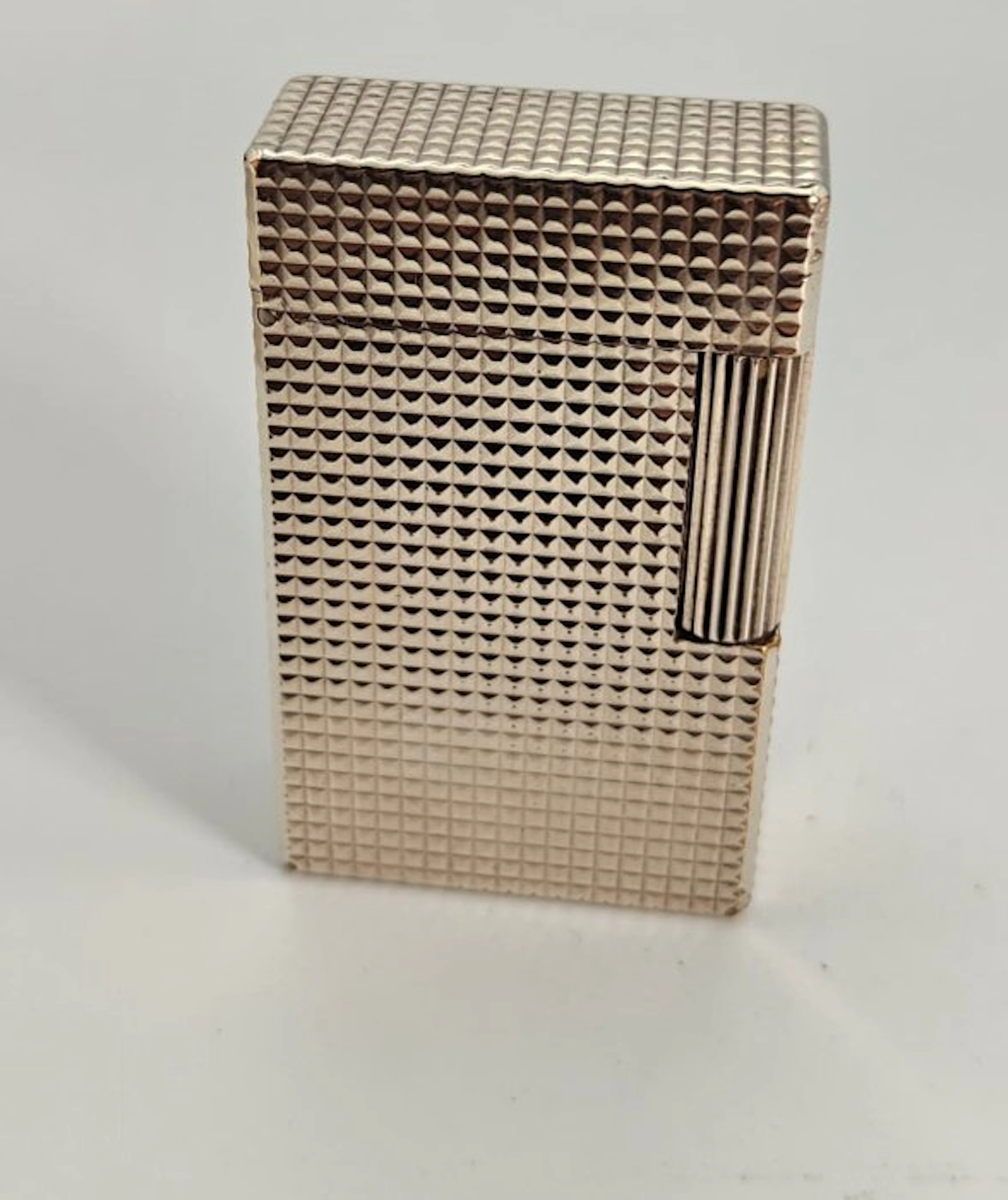 S.T. Dupont - Ligne 1 BS Large - Diamond Head - Lighter - Silver Plated