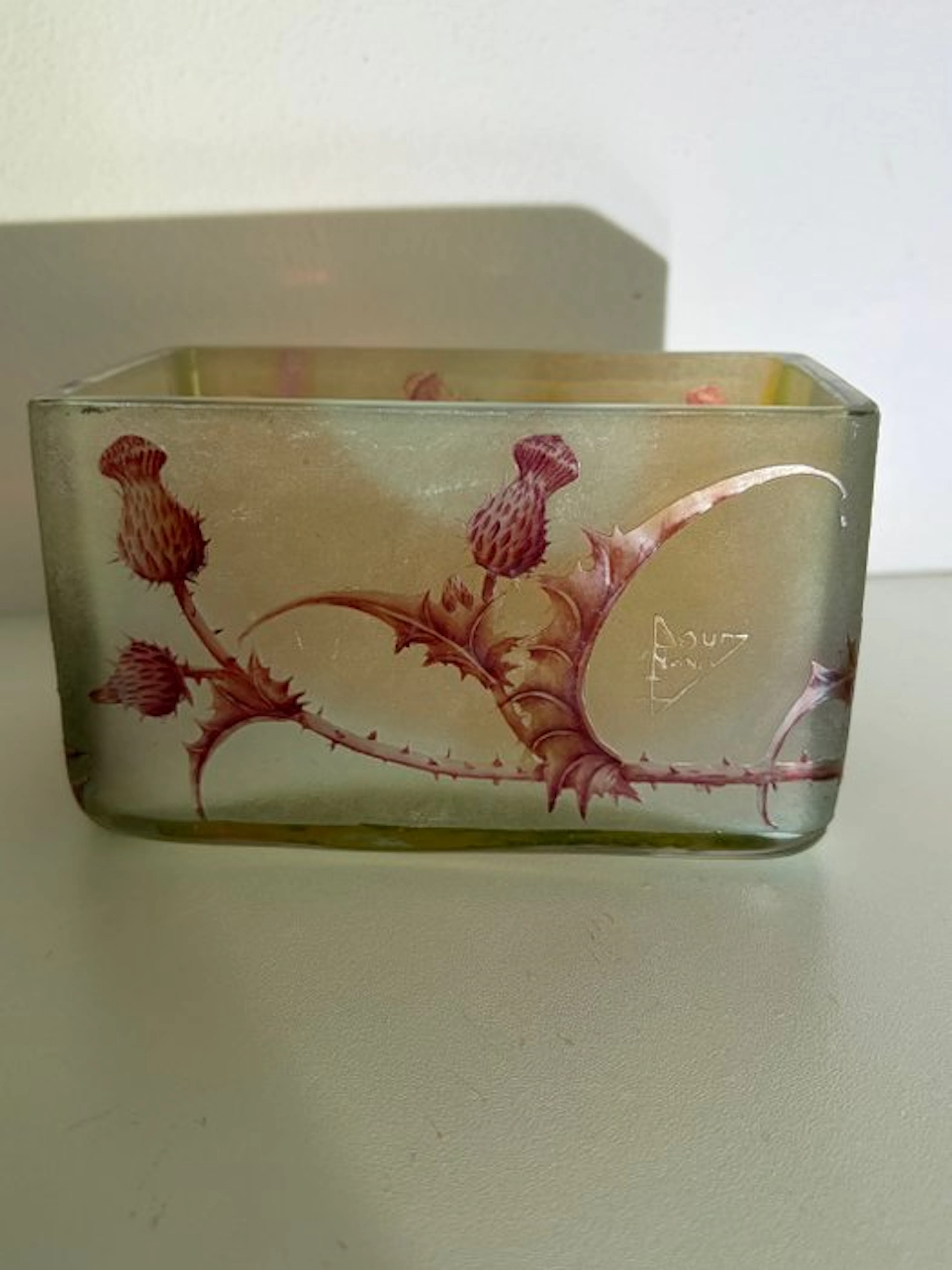 Daum Frères - Vase - Glass - Art Nouveau