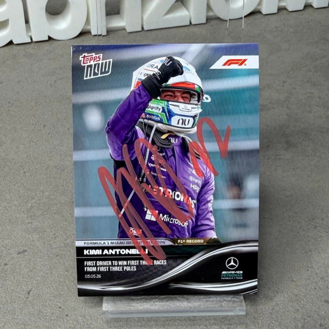Mercedes - Topps Now - Miami GP 2026 3rd consecutive...