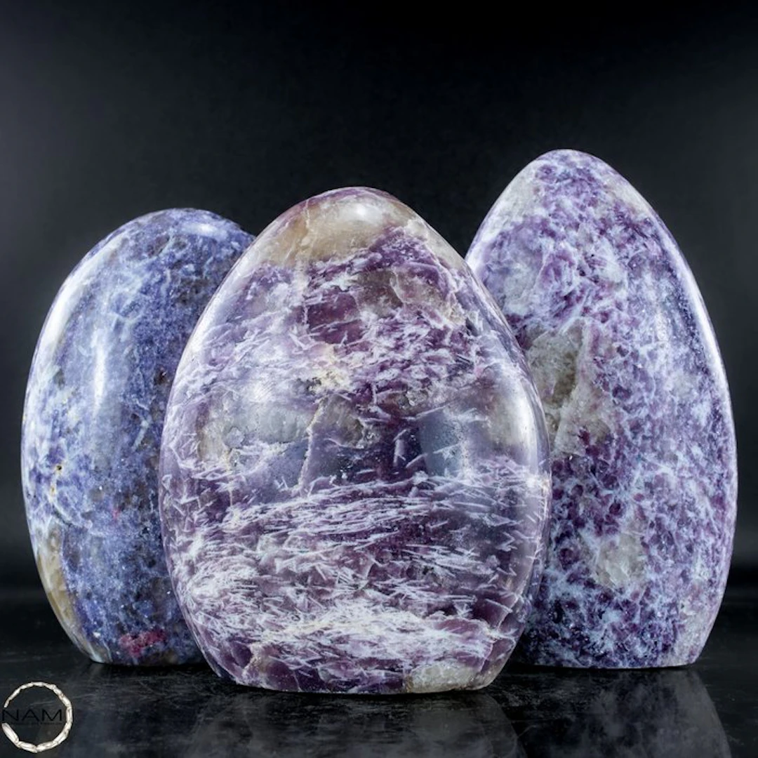 Lepidolite Set – Mystical Unicorn Stone Set – Unique...