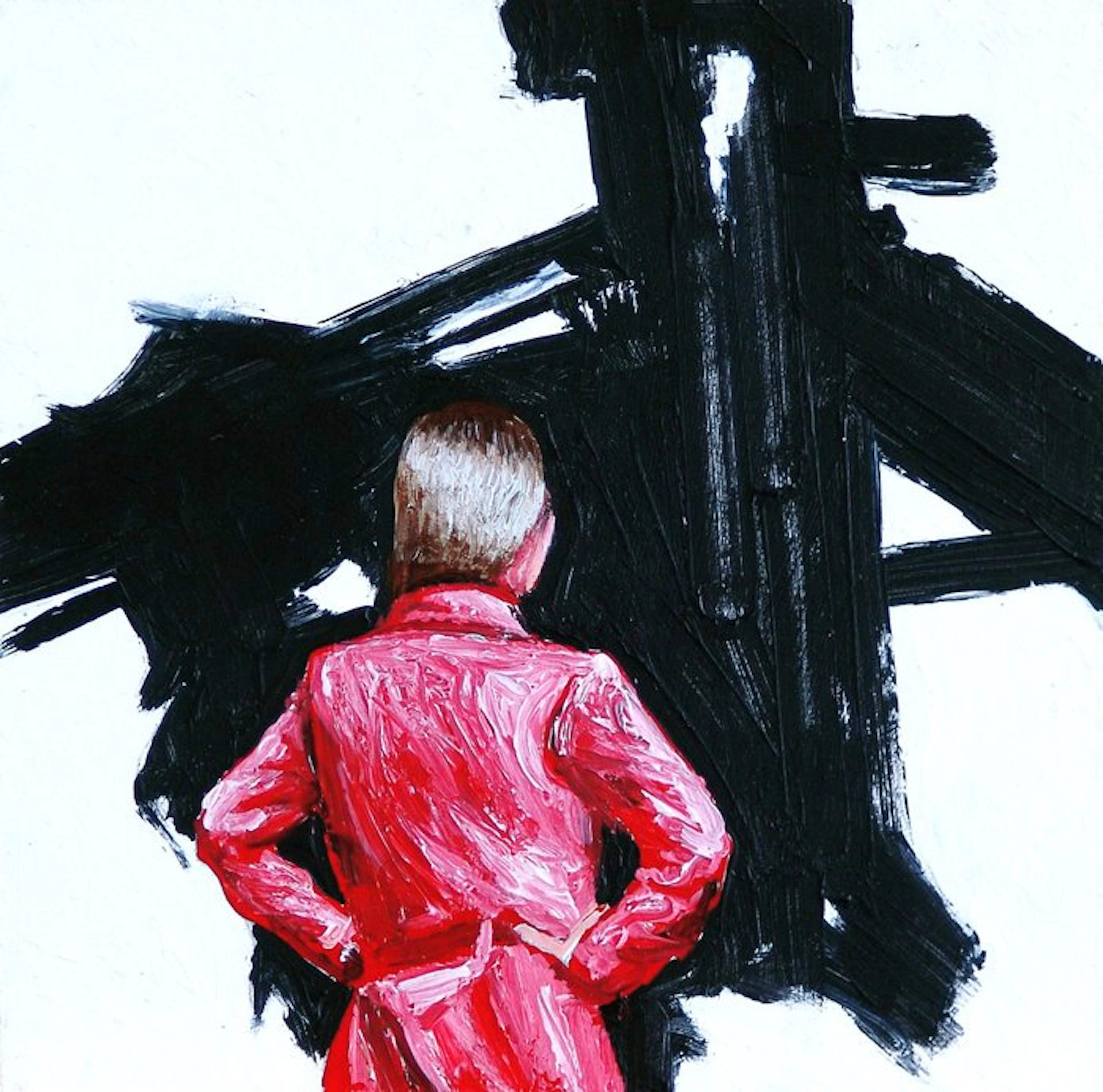 Gerard Boersma (1976) - Crosstown (painting of a woman...