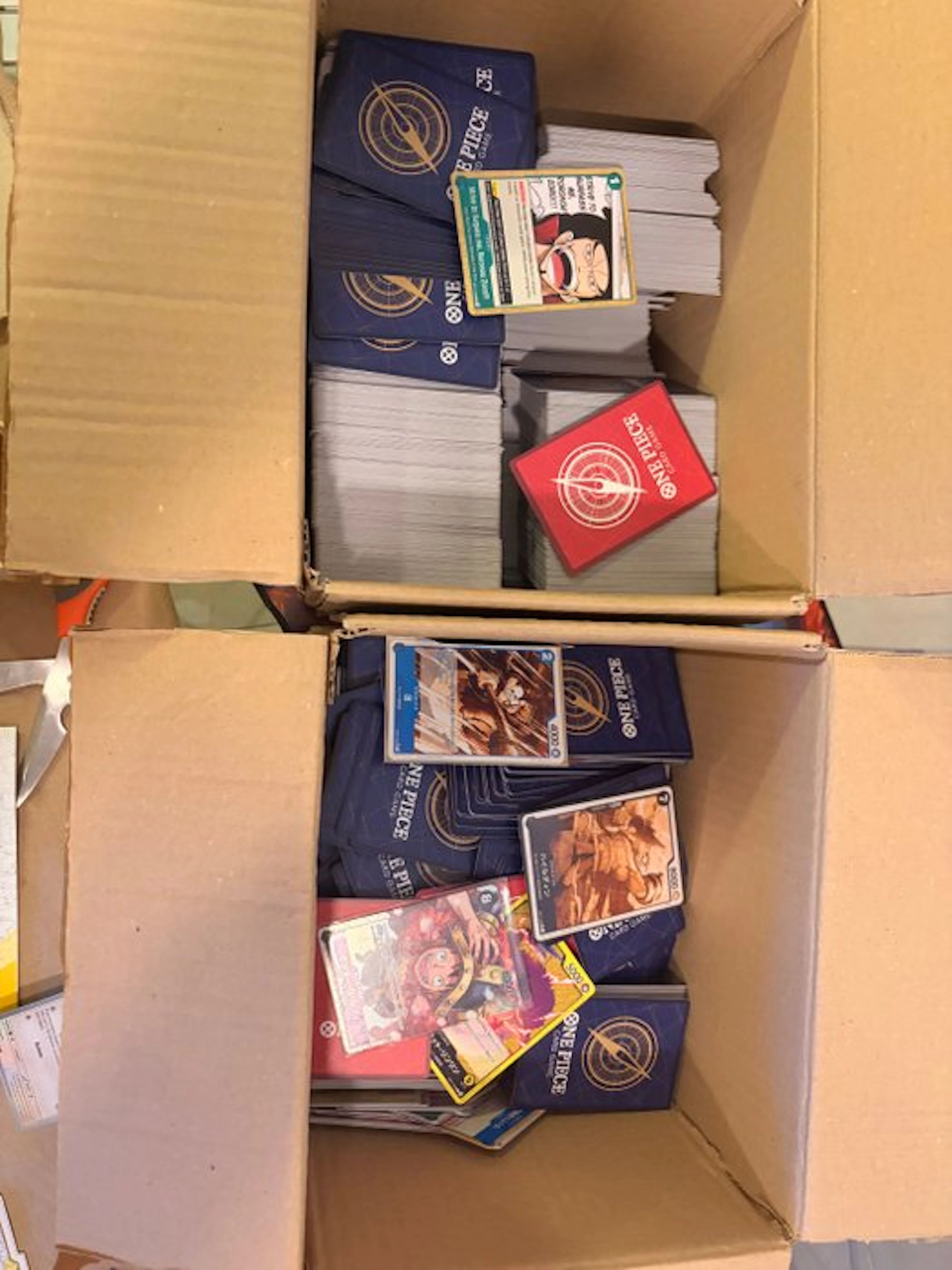 Bandai - 5500 Bulk cards - One Piece