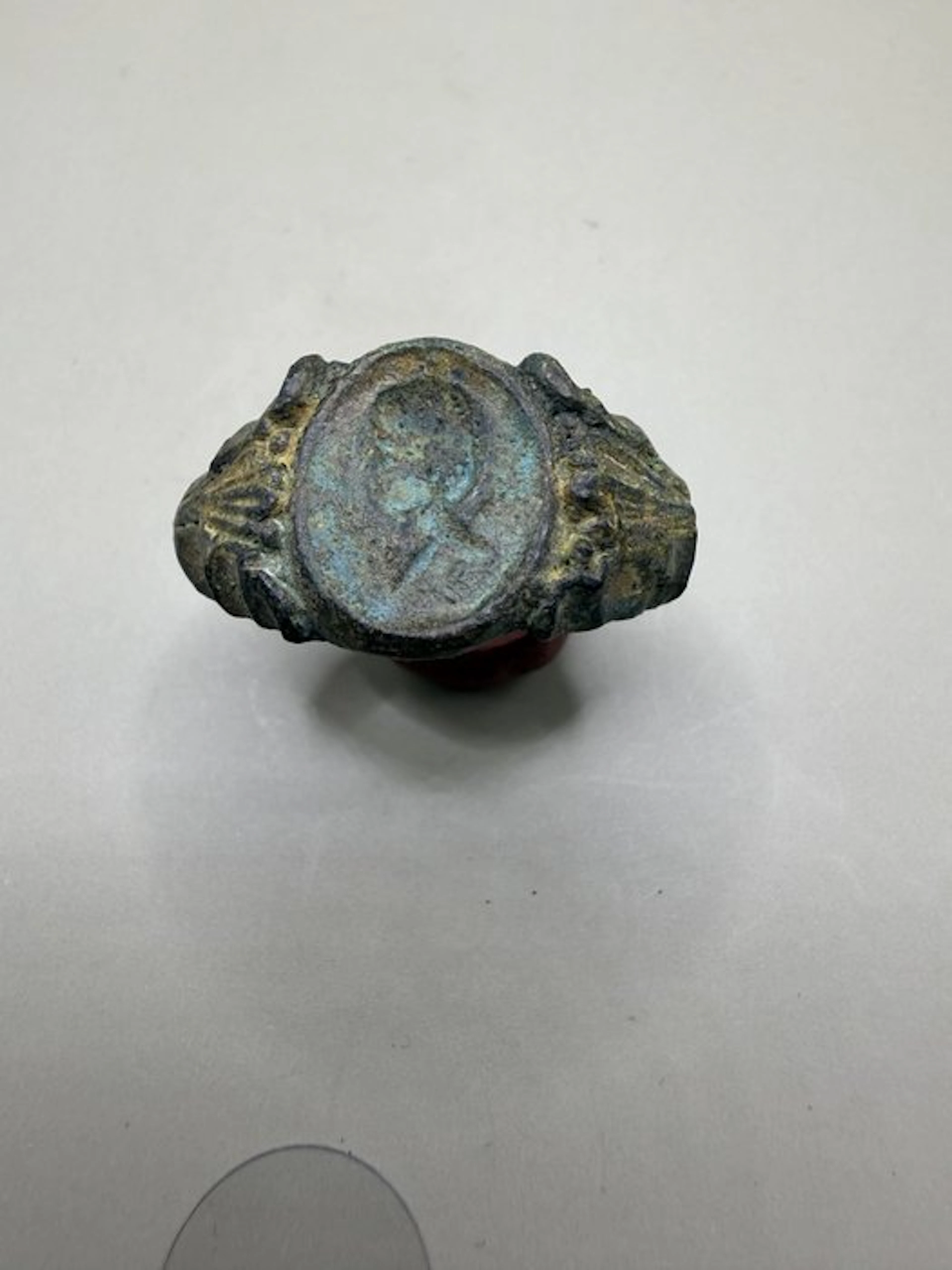 Ancient Roman Bronze finger ring