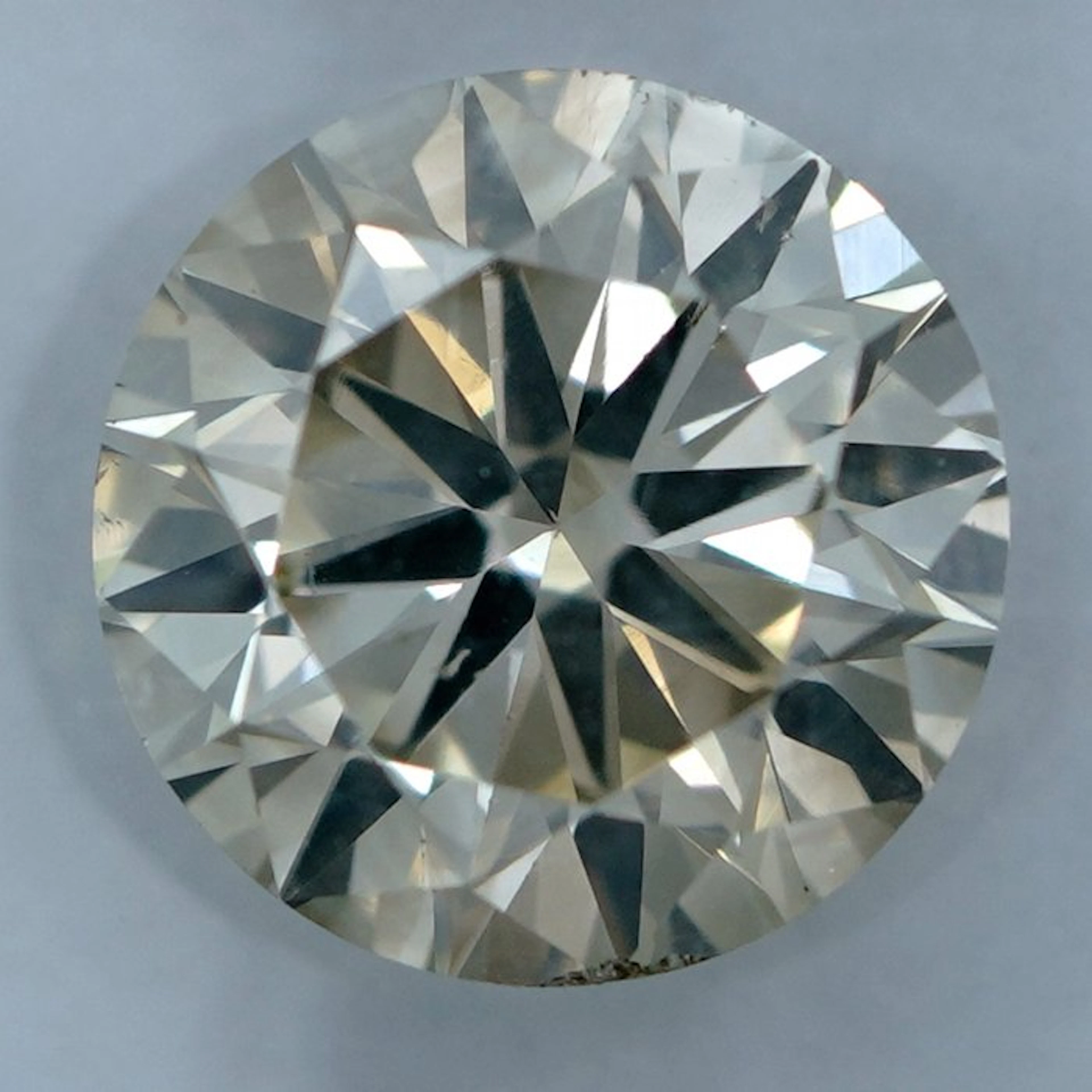 1 pcs Diamond (Natural coloured) - 1.51 ct - Round...
