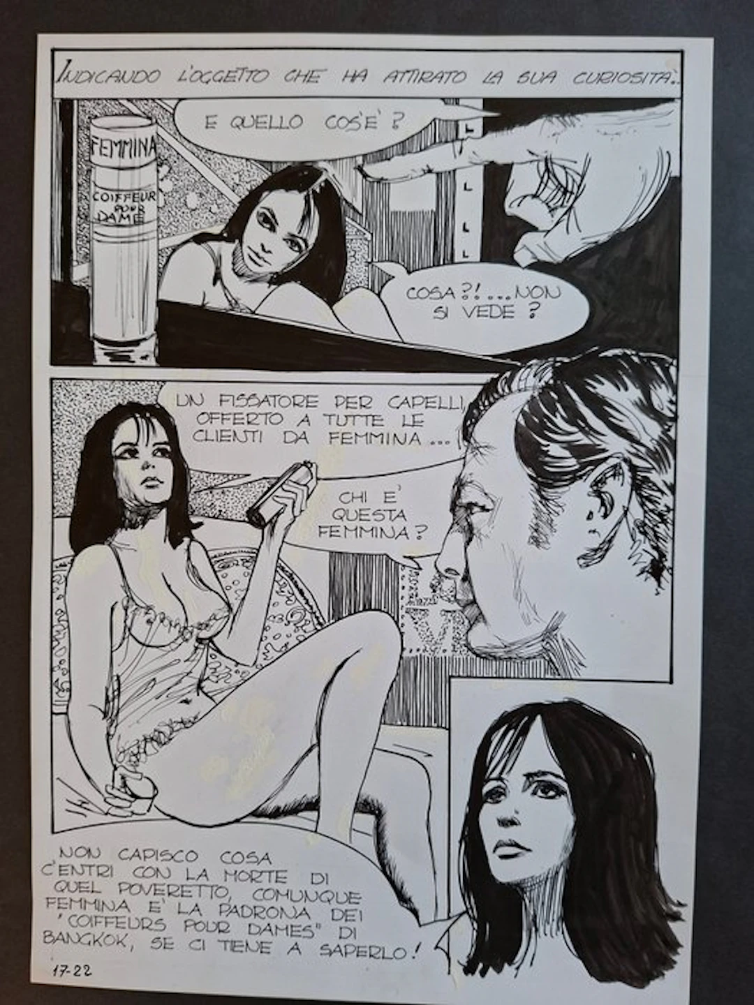 Manara, Milo - 1 Original page - Genius - #17