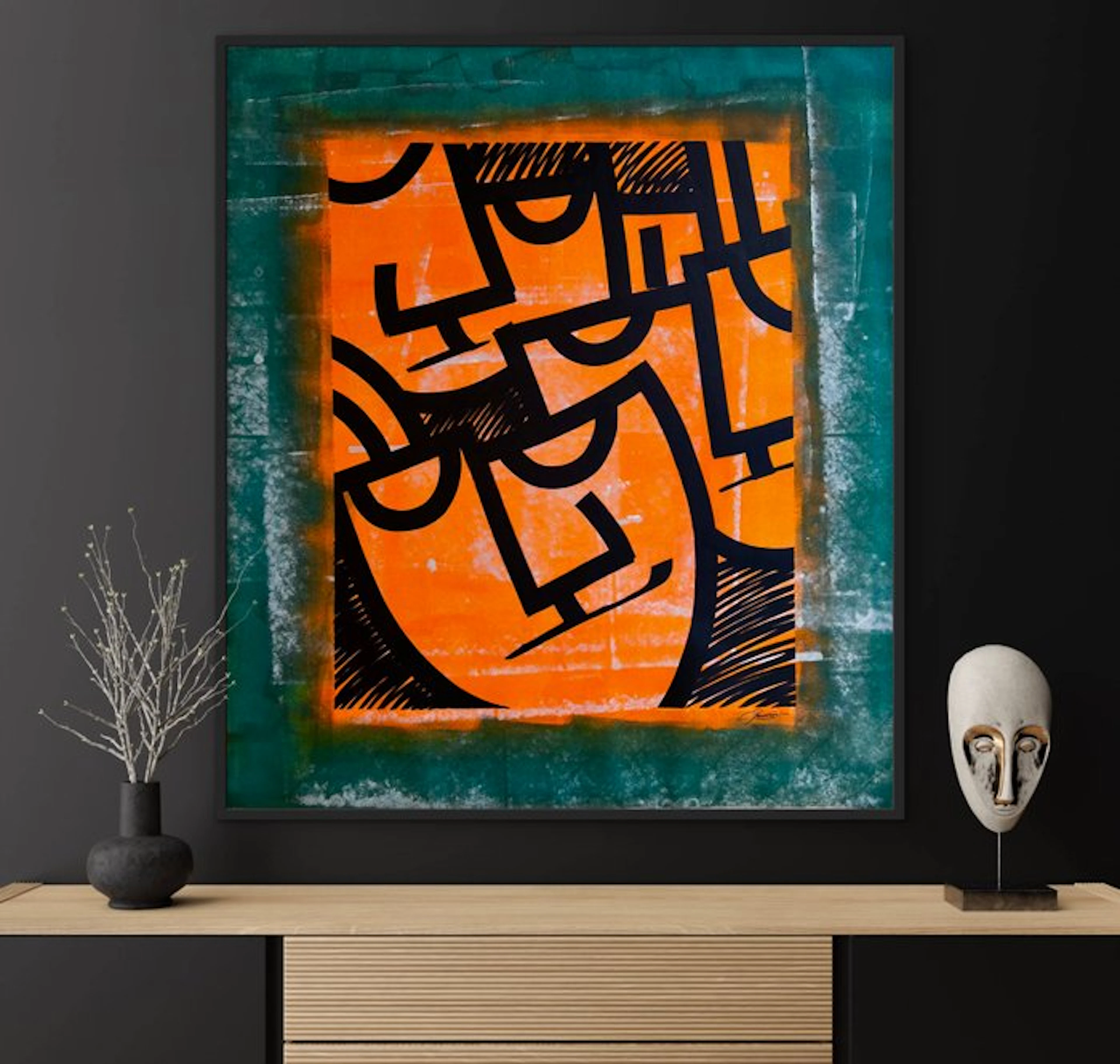 Bamèr - Opportunity makes a thief (XL), (unique work)