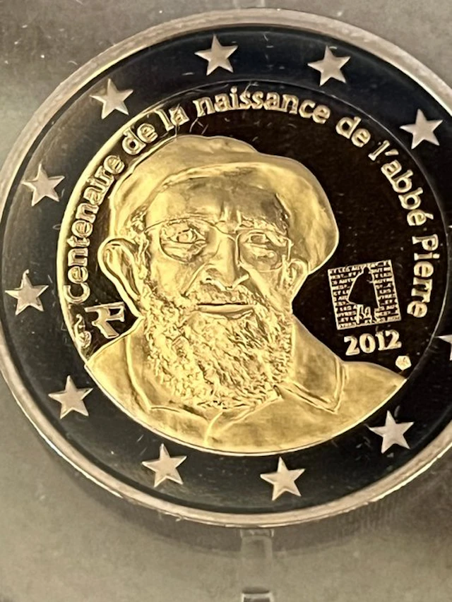 France. 2 Euro 2012 "Abbé Pierre" Proof (No reserve price)