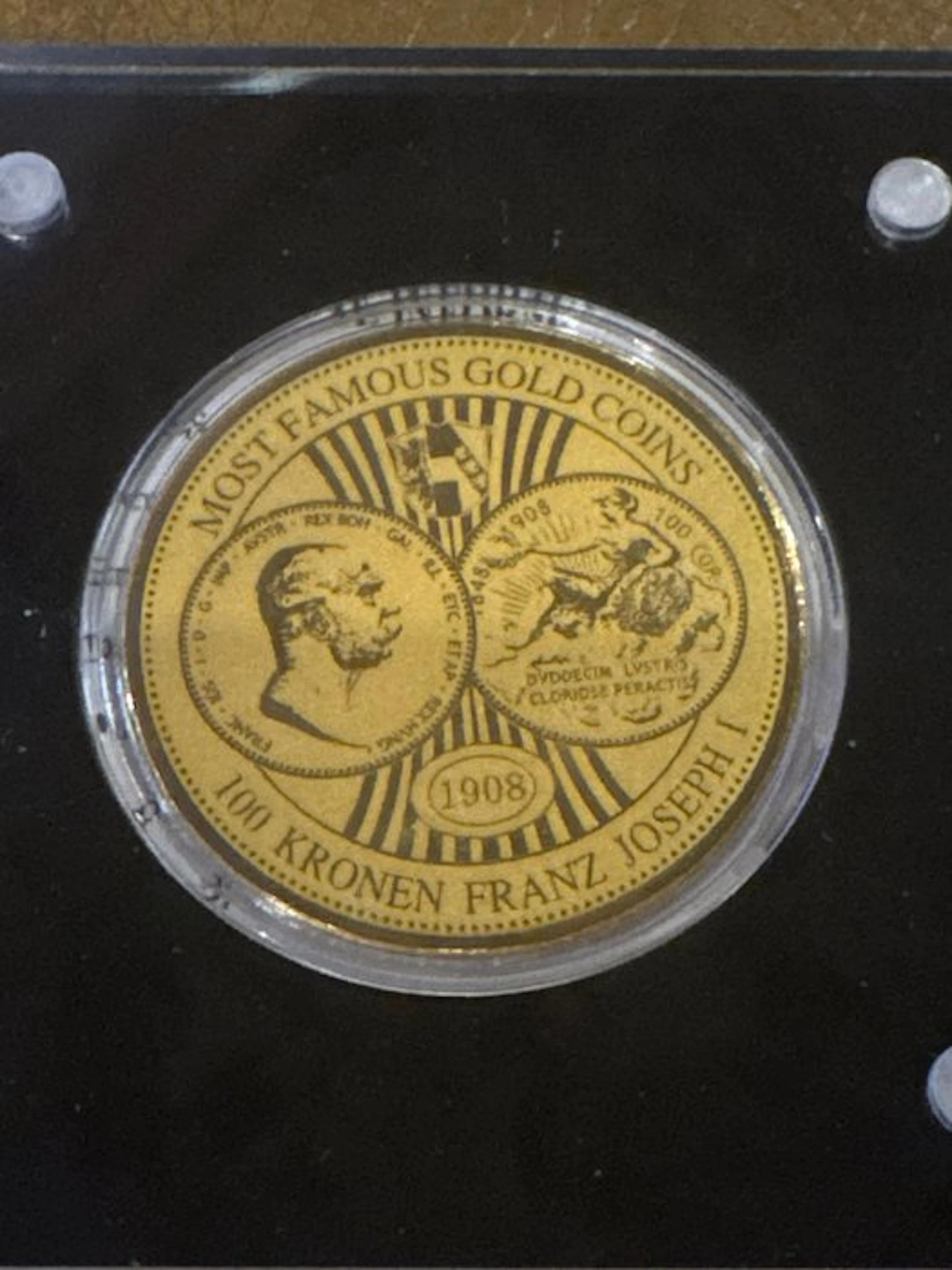 Niger. 100 Francs 100 Kronen Franz Joseph I