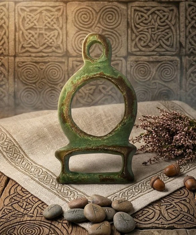 Celtic Bronze Beautiful pendant-amulet.Excellent condition. (No reserve price)