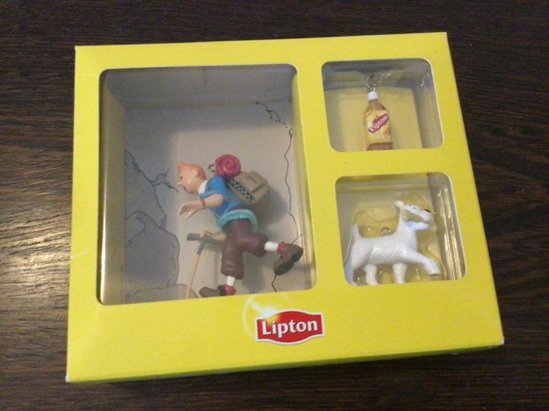 Coffret Lipton - Tintin