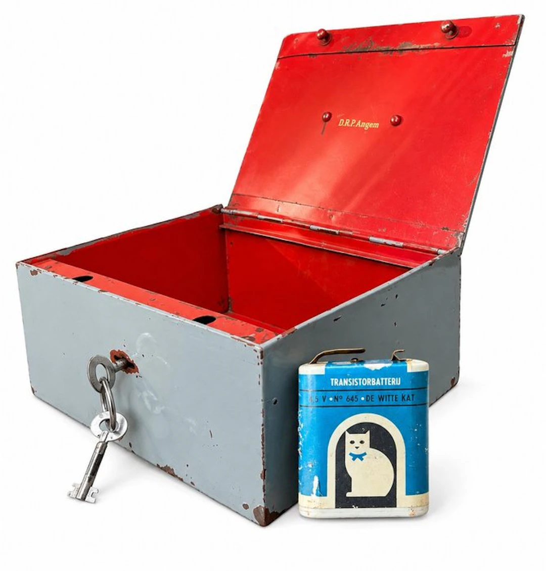 Strongbox - Steel - Antique D.R.P