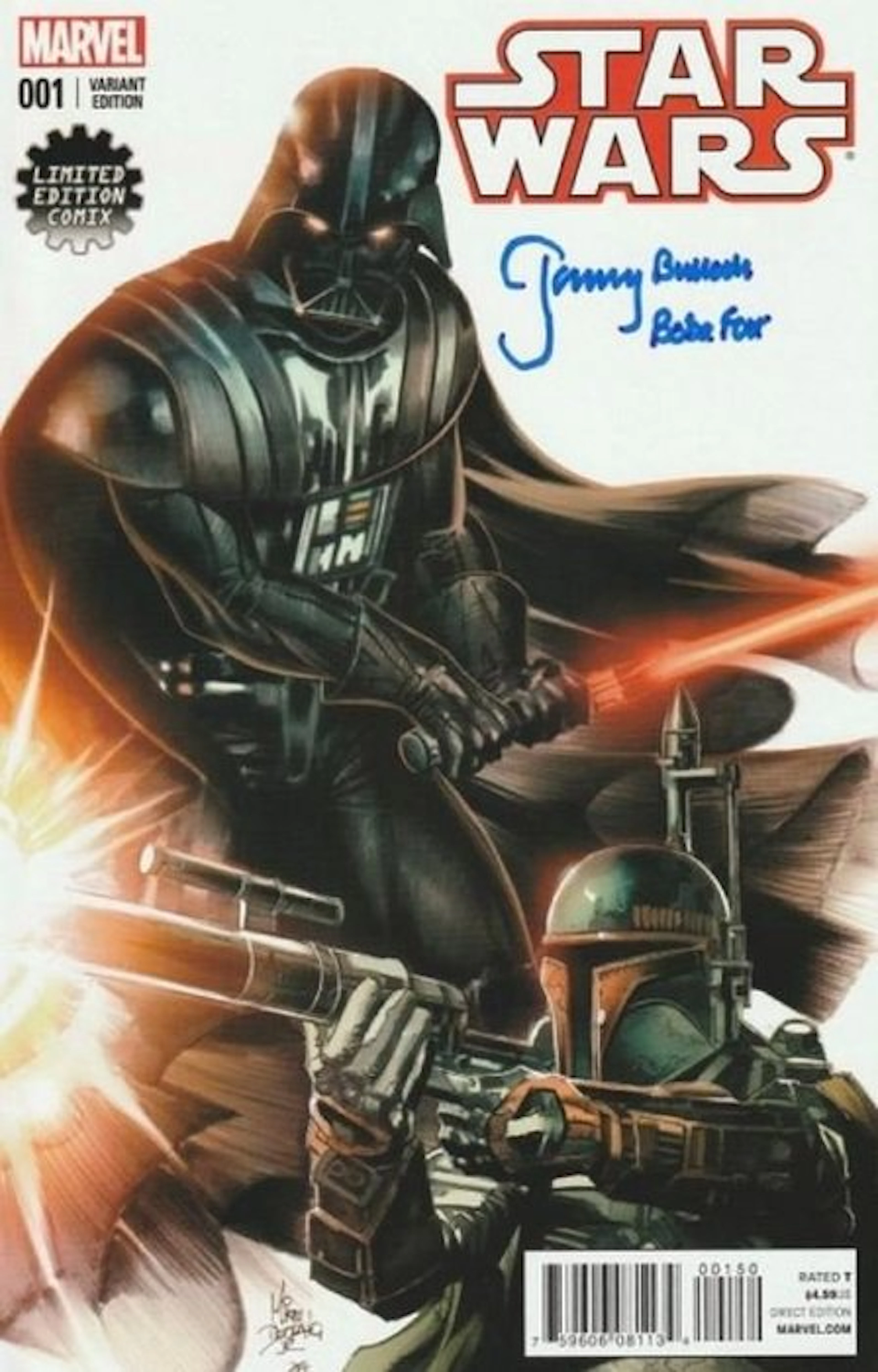Star Wars - Jeremy Bulloch (+) (Boba Fett) autographed...