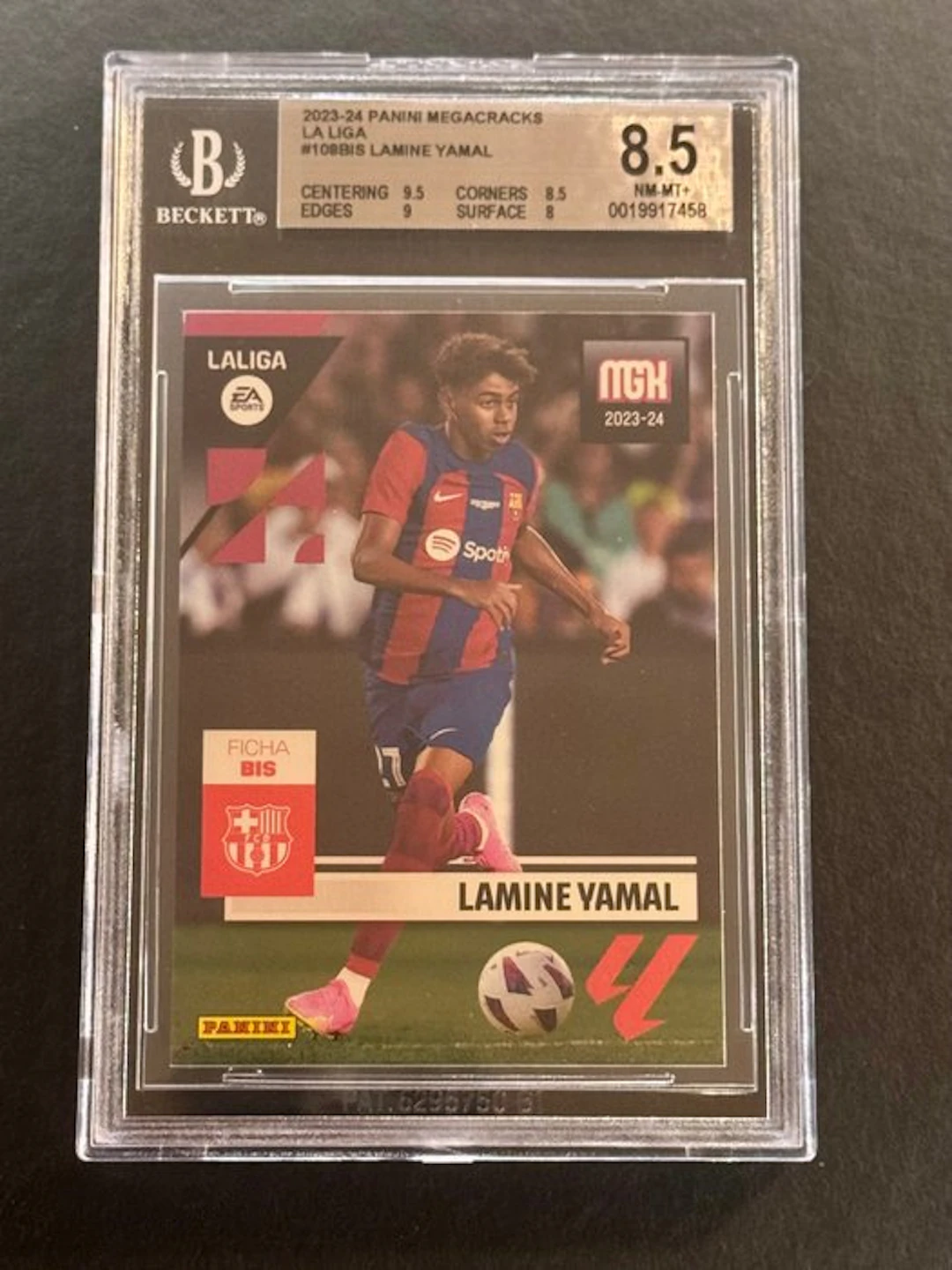 2023/24 Panini 2023-24 Megacracks Liga Lamine Yamal...