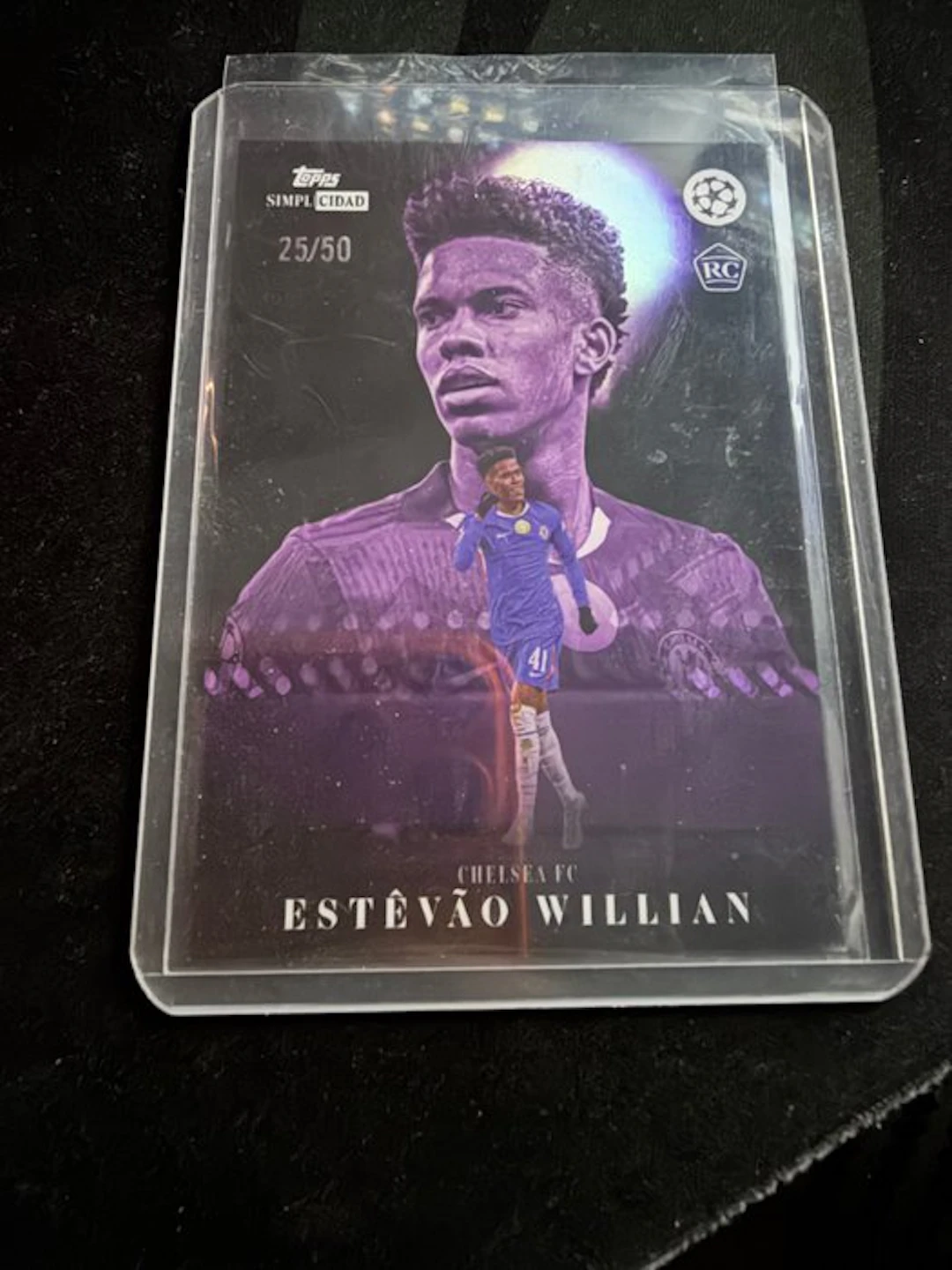Topps Estevao /50 Rookie - 1 Card - Played (PL)