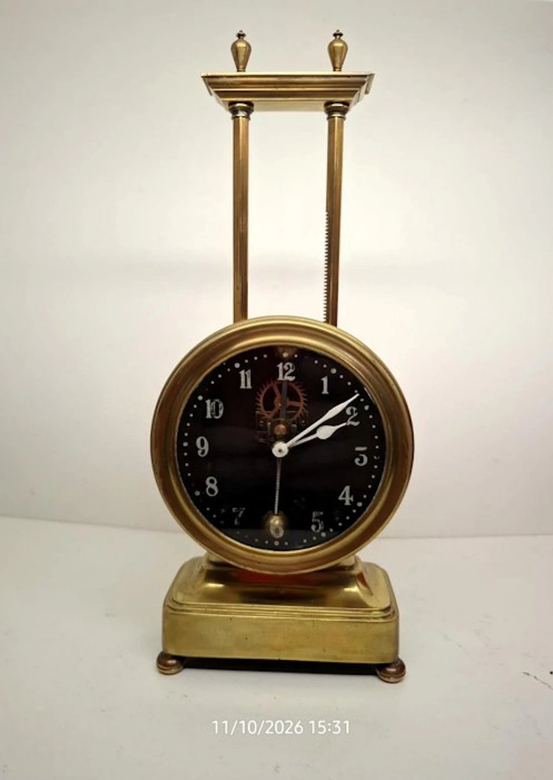 Gravity clock - Kee-Less Clock Company - Steel