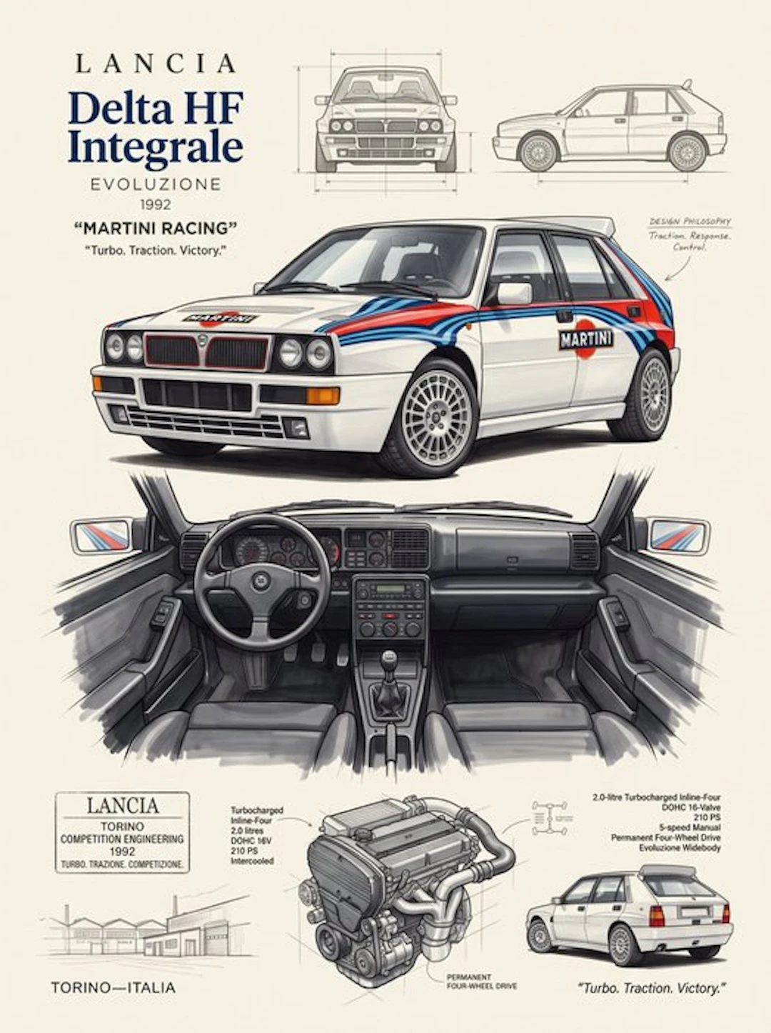 Shmidt.Art - Lancia - Lancia Delta HF Integrale - 1990s