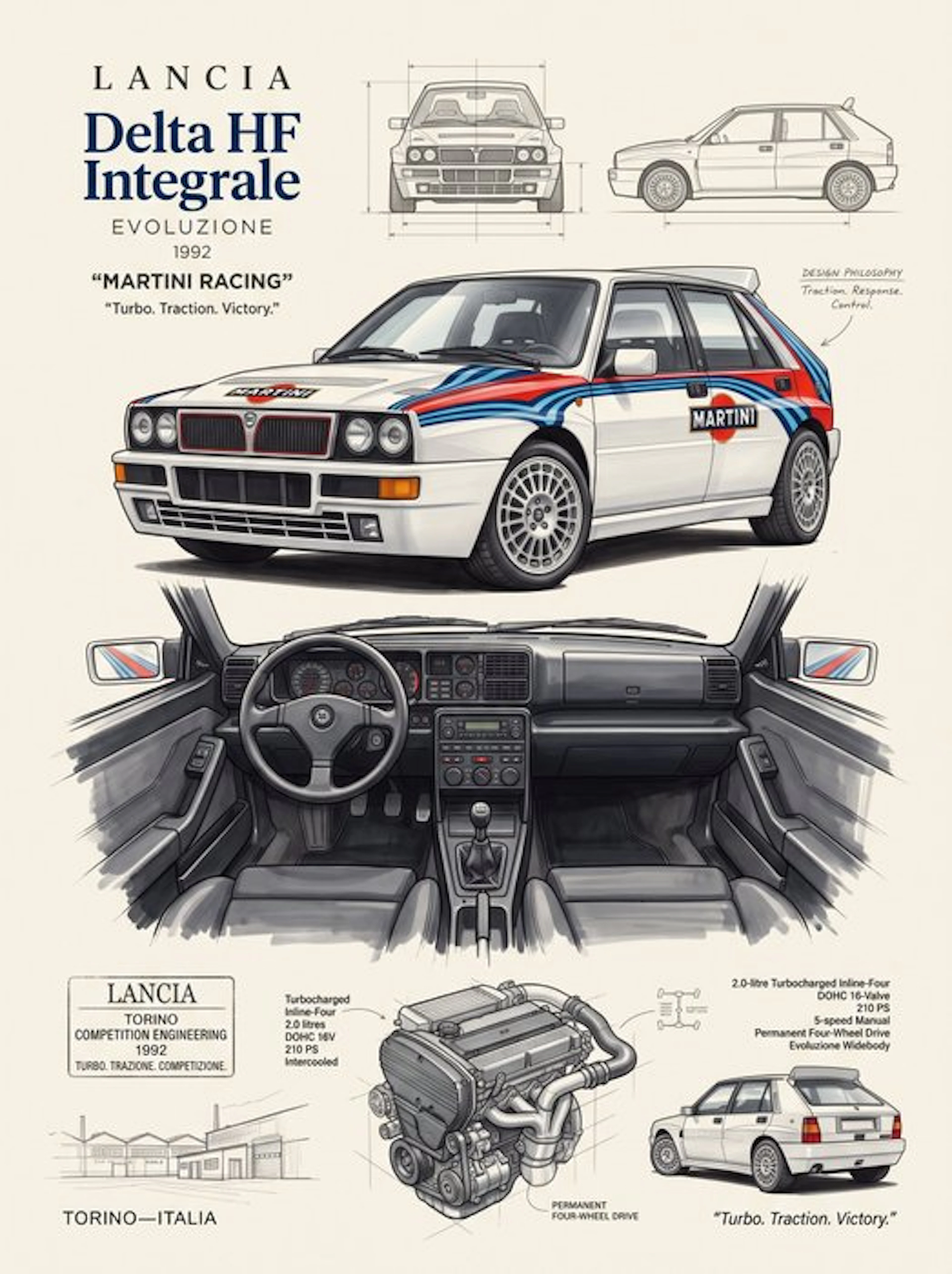 Shmidt.Art - Lancia - Lancia Delta HF Integrale - 1990s