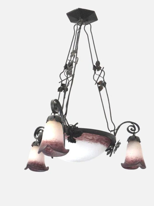 Rethondes - Ceiling lamp - Wrought iron
