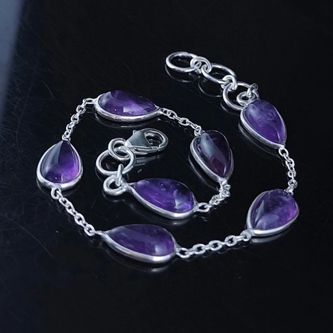 Amethyst Jewellery- 4.55 g - (1)