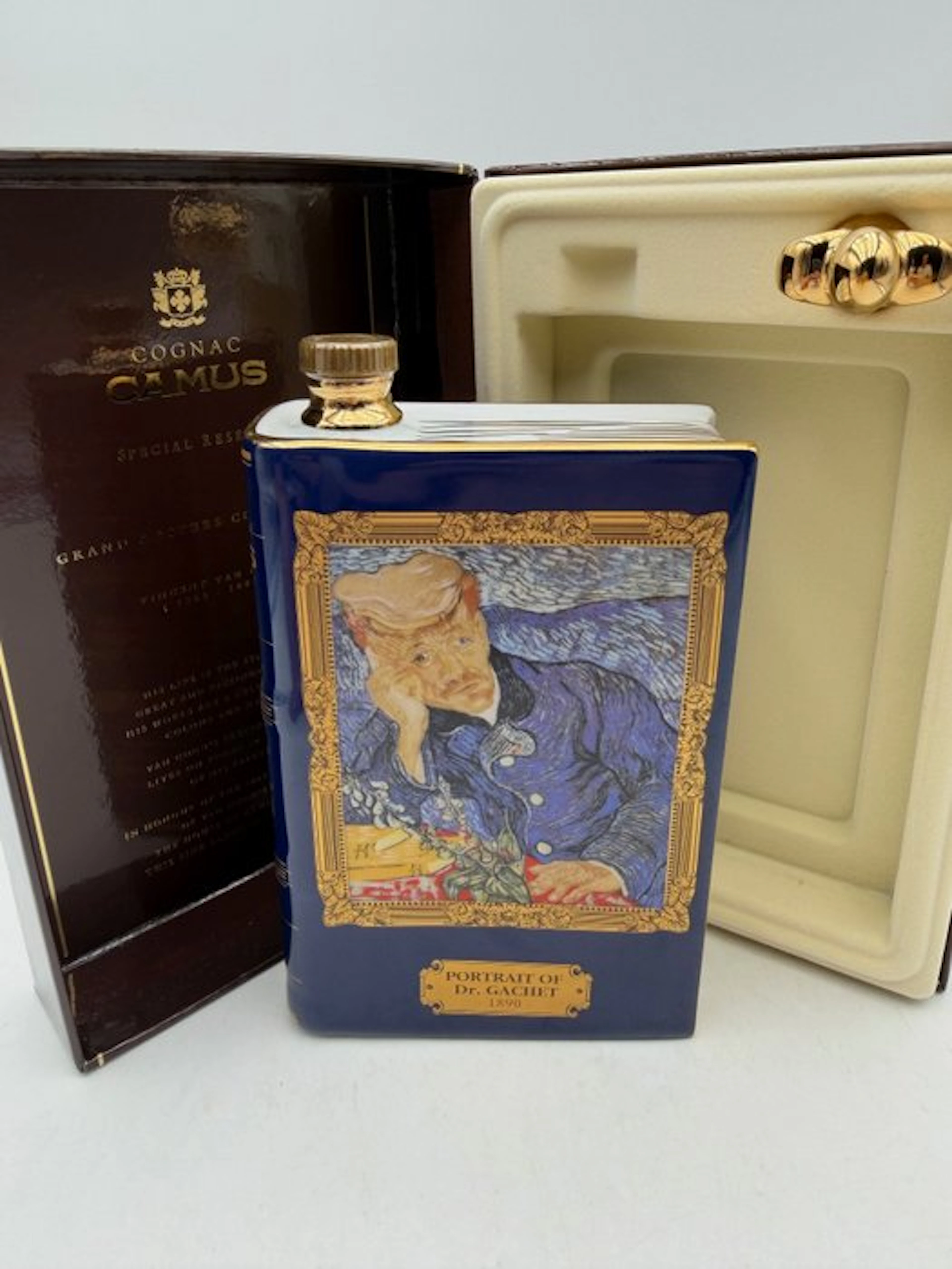 Camus - half bottle Dr Gachet - Van Gogh - Grand Master's Collection - b
