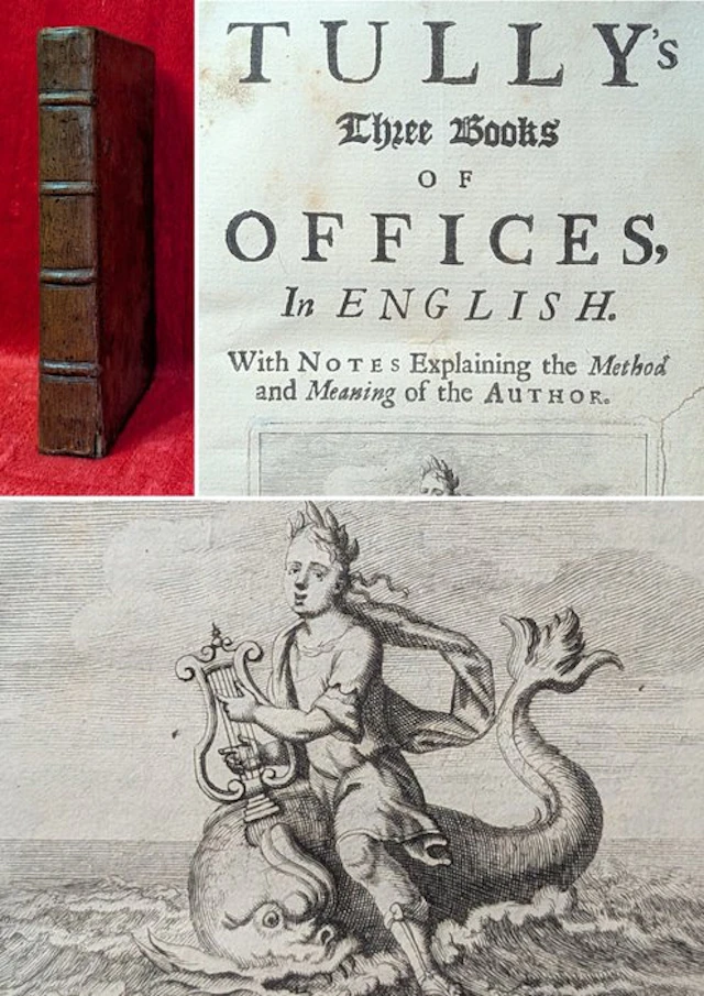 Marcus Tullius Cicero - Tully's Offices (Tully's Morals)...