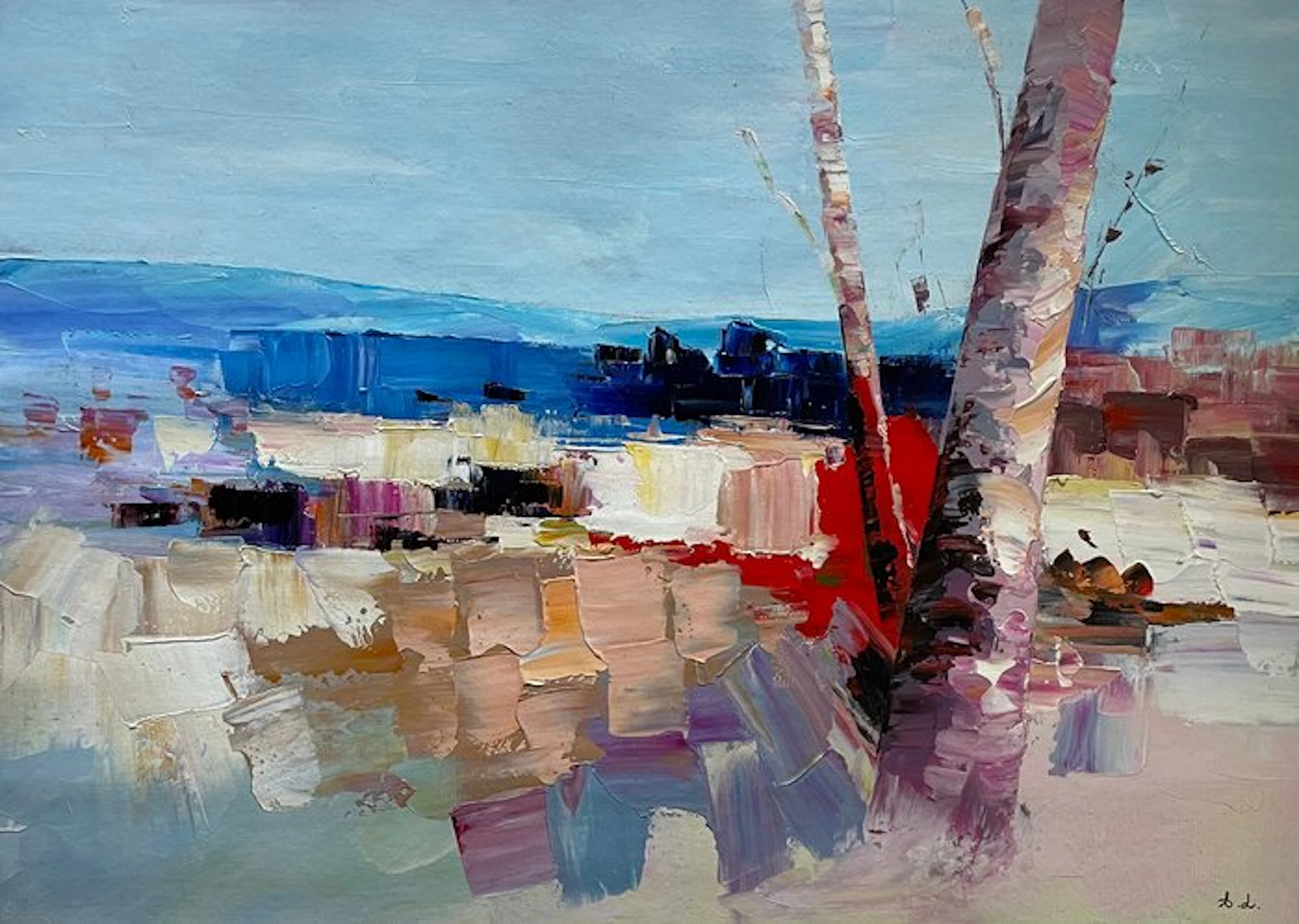 Andrea Loria (1963) - Tronchi al vento di mare