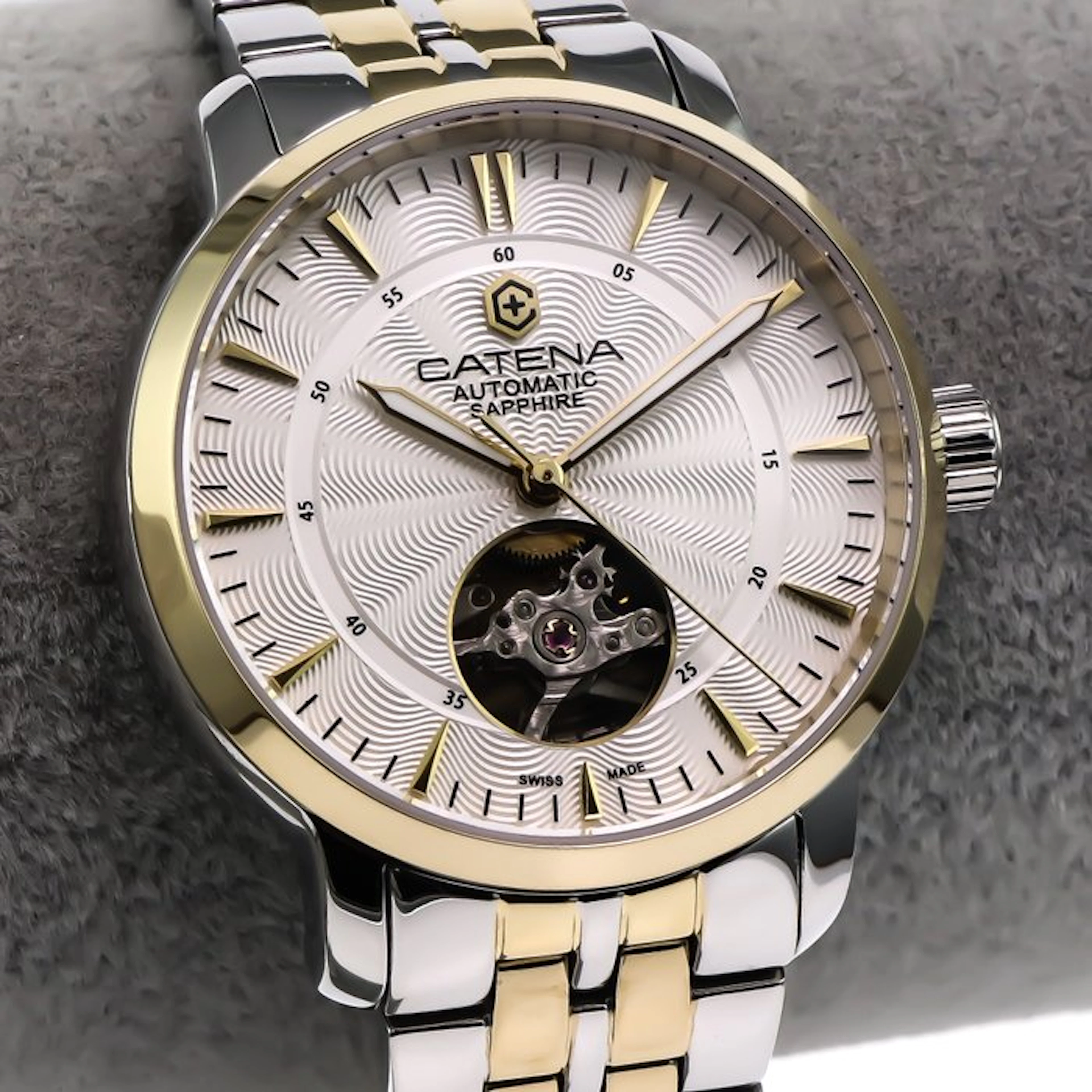 Catena - Automatic Swiss Made Watch Open Heart...