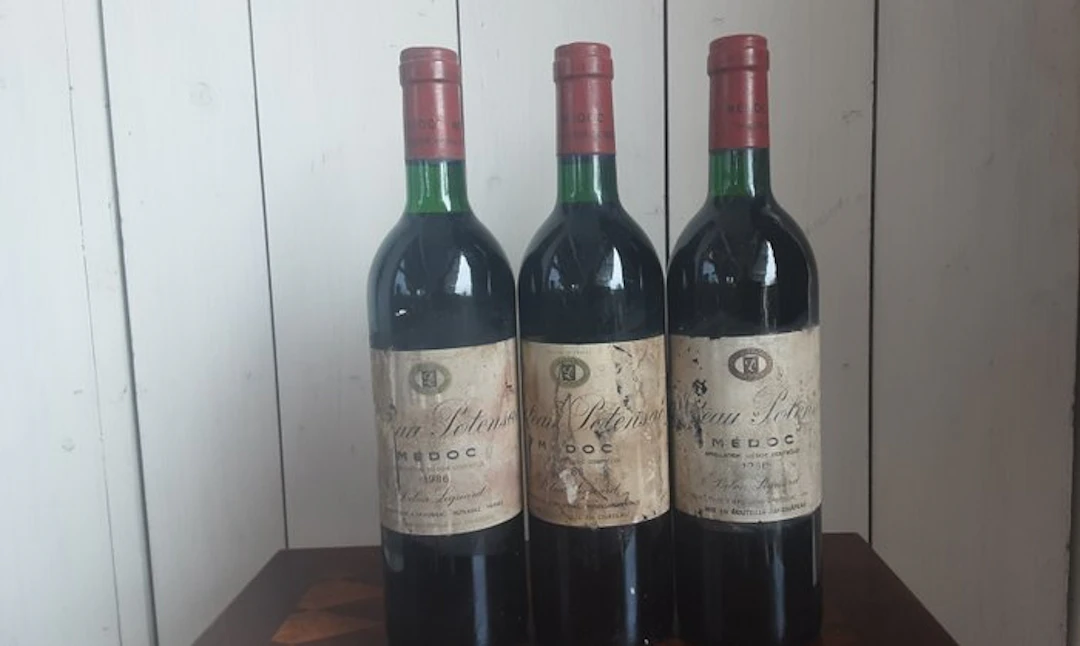1986 Château Potensac - Medoc - 3 Bottles (0.75L)