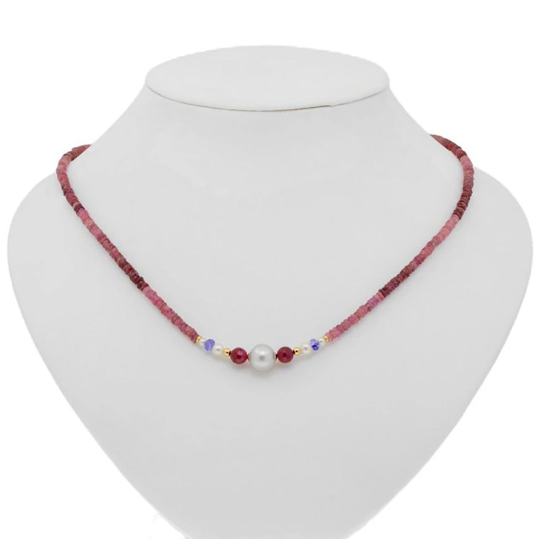 No reserve price - Necklace - 18 kt