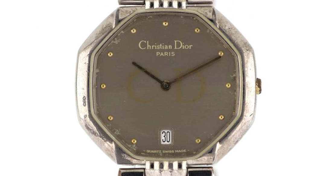 Christian Dior - Octagon Date Classic Grey Dial - No...