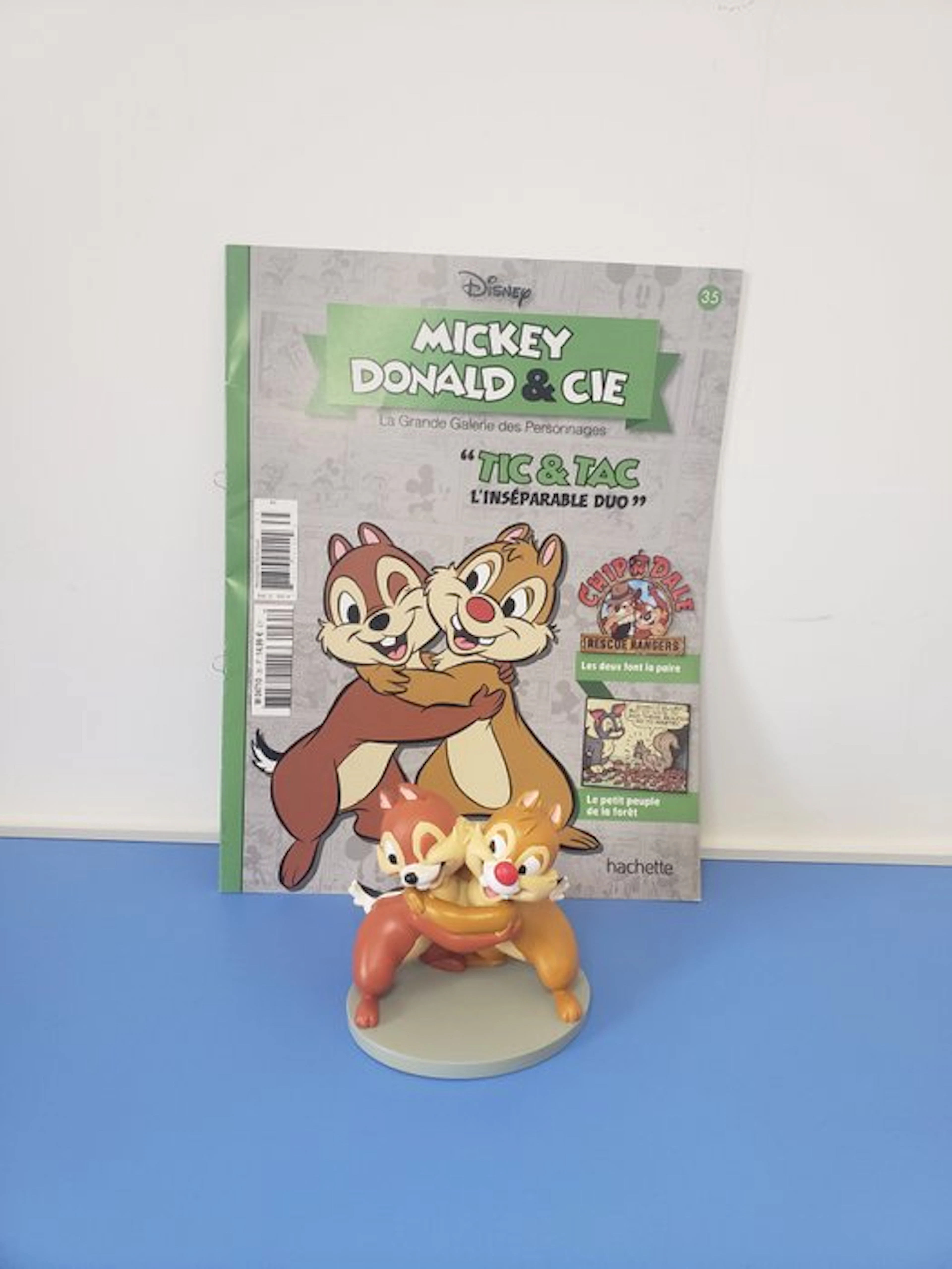 Hachette - Figurine - Figurine hachette Tic et Tac - Disney - Hachette - Resin