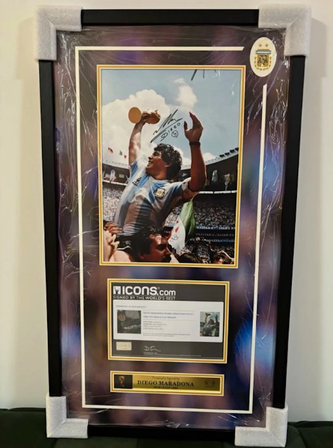 Argentina - Football World Championships - Diego Maradona...