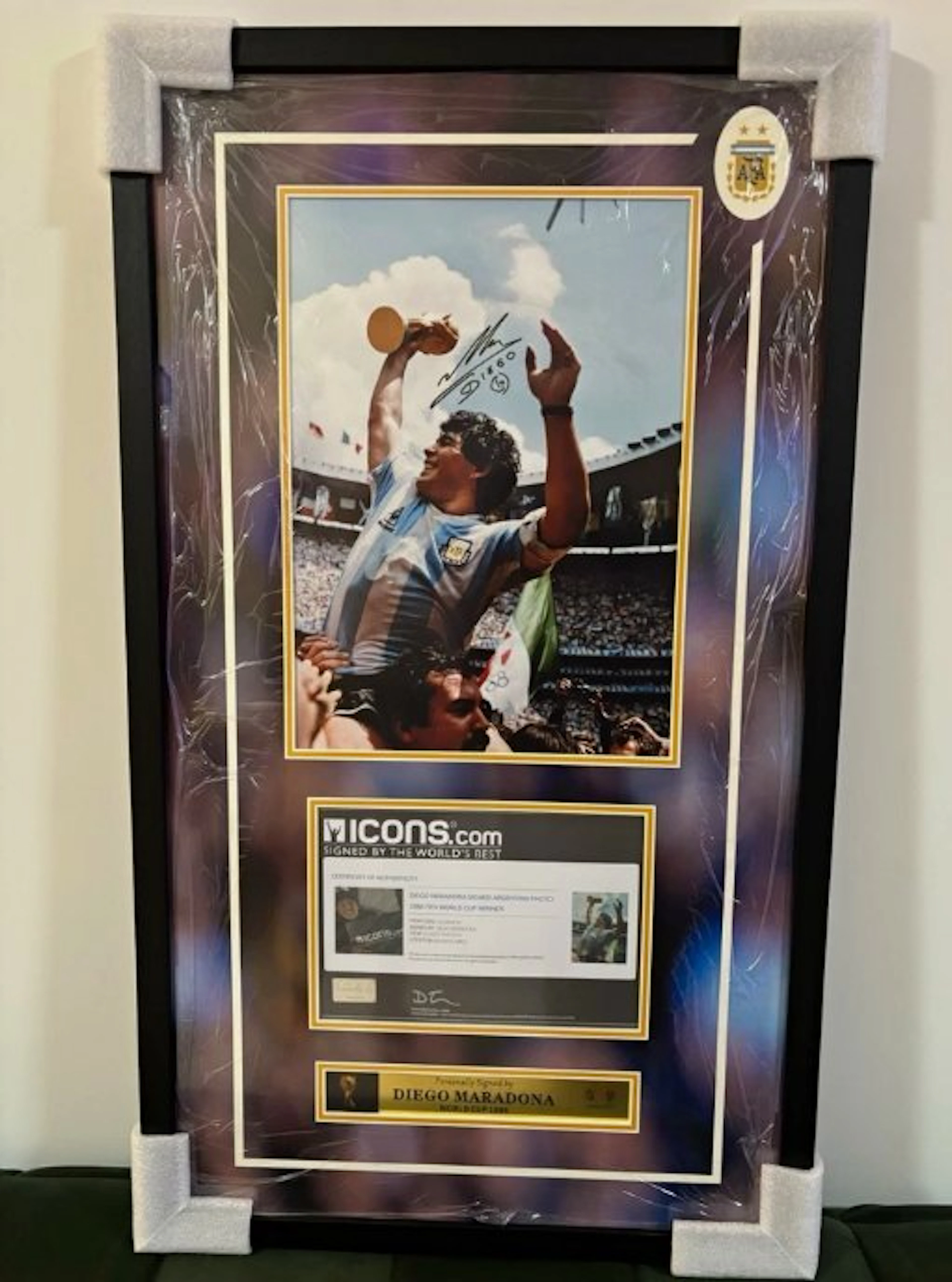 Argentina - Football World Championships - Diego Maradona...