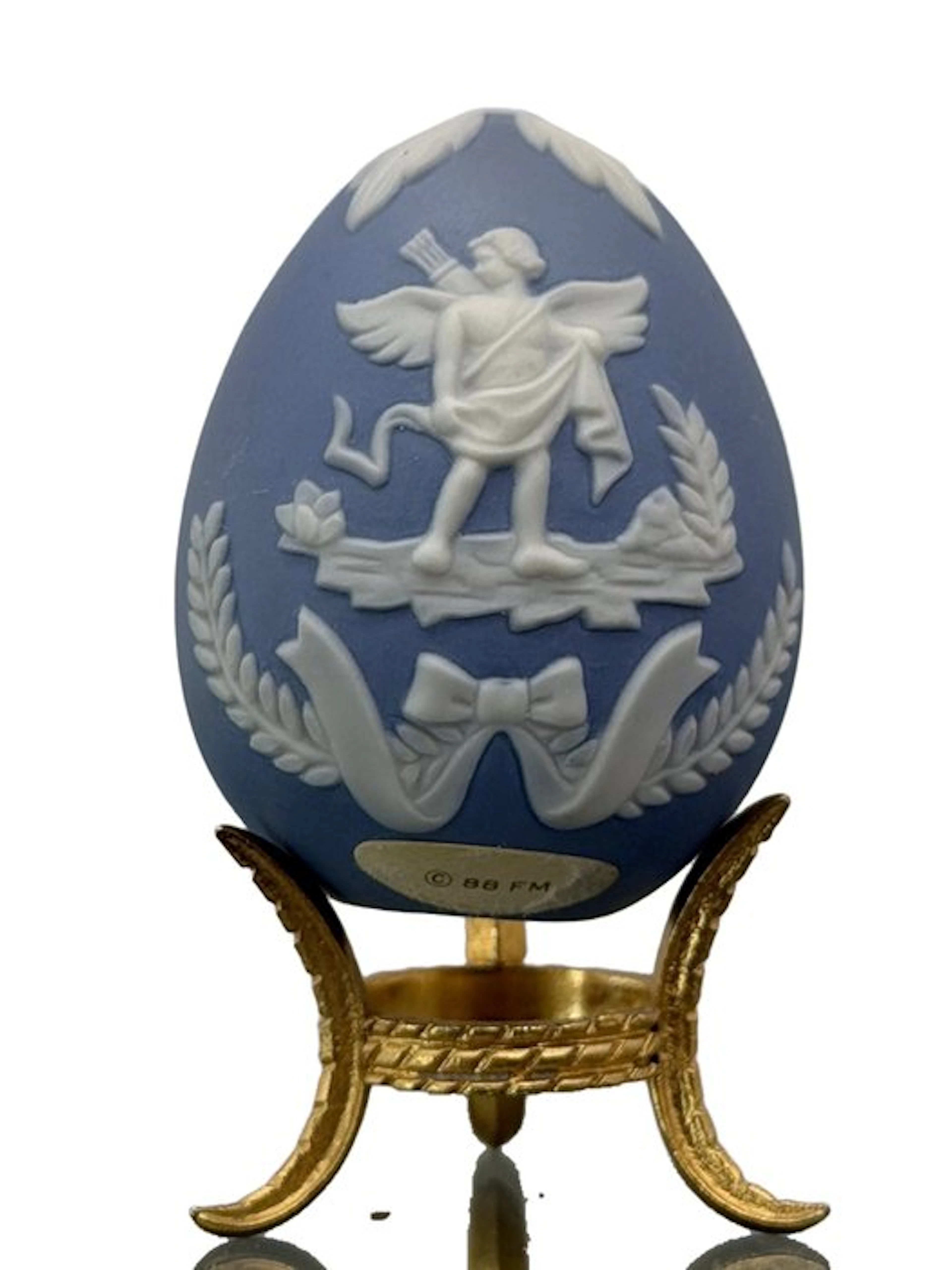 Fabergé egg - Treasury of Eggs - House of Faberge & Franklin Mint - Gold plated