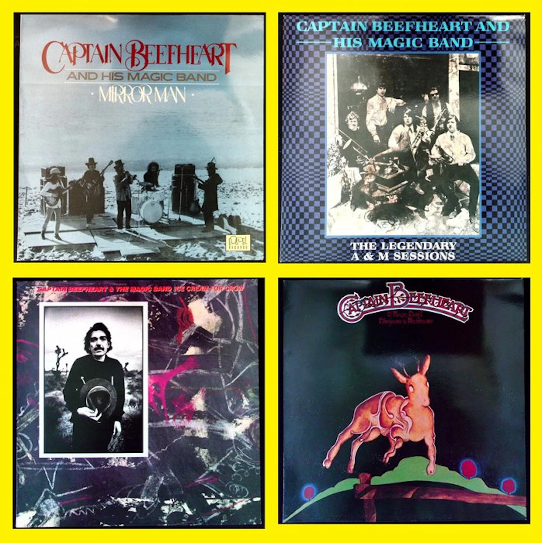 Captain Beefheart And The Magic Band - Lot of 3 LP's + 1x...