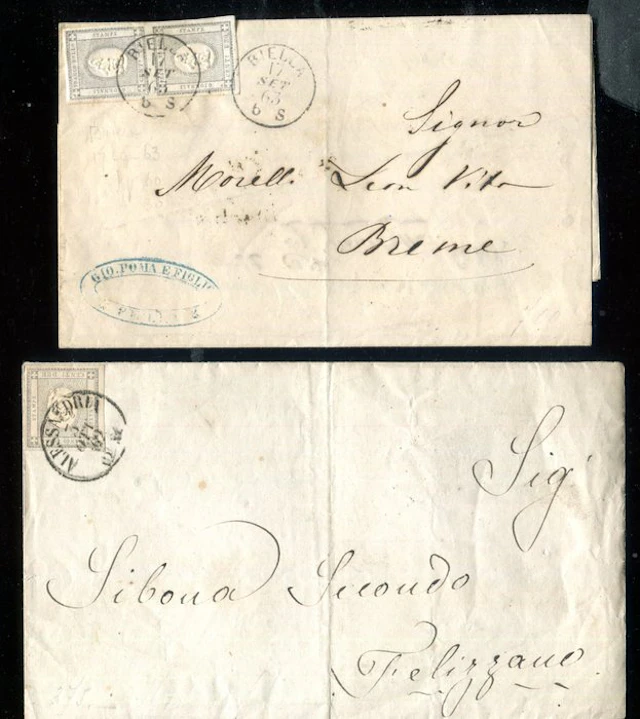 Italian Ancient States - Sardinia 1861 - Sardinia stamps for newspapers