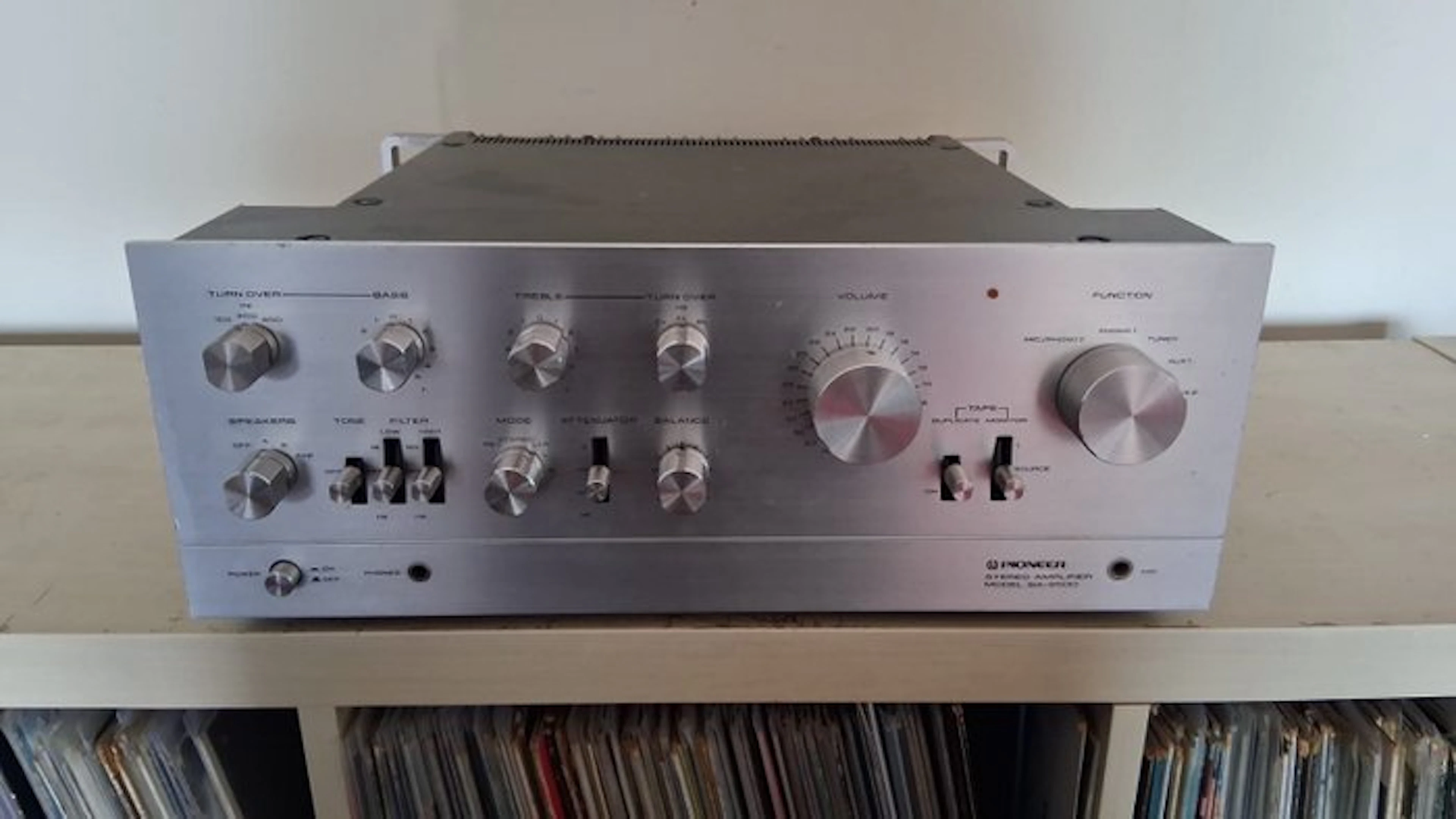 Pioneer - SA-9500 -heavy-duty twin-power- Solid state integrated amplifier