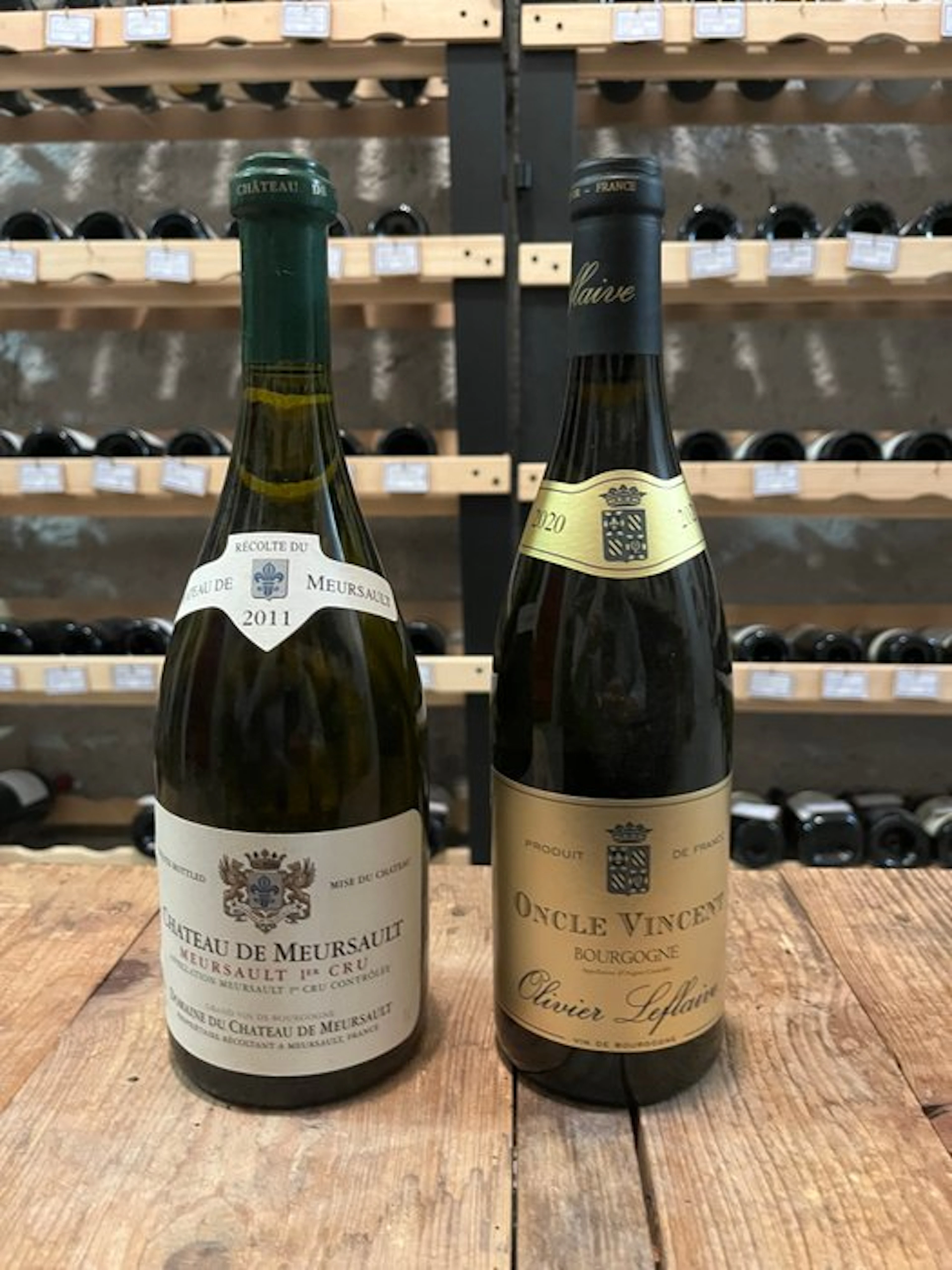 2011 Chateau de Meursault Meursault 1° Cru & 2020 Olivier...