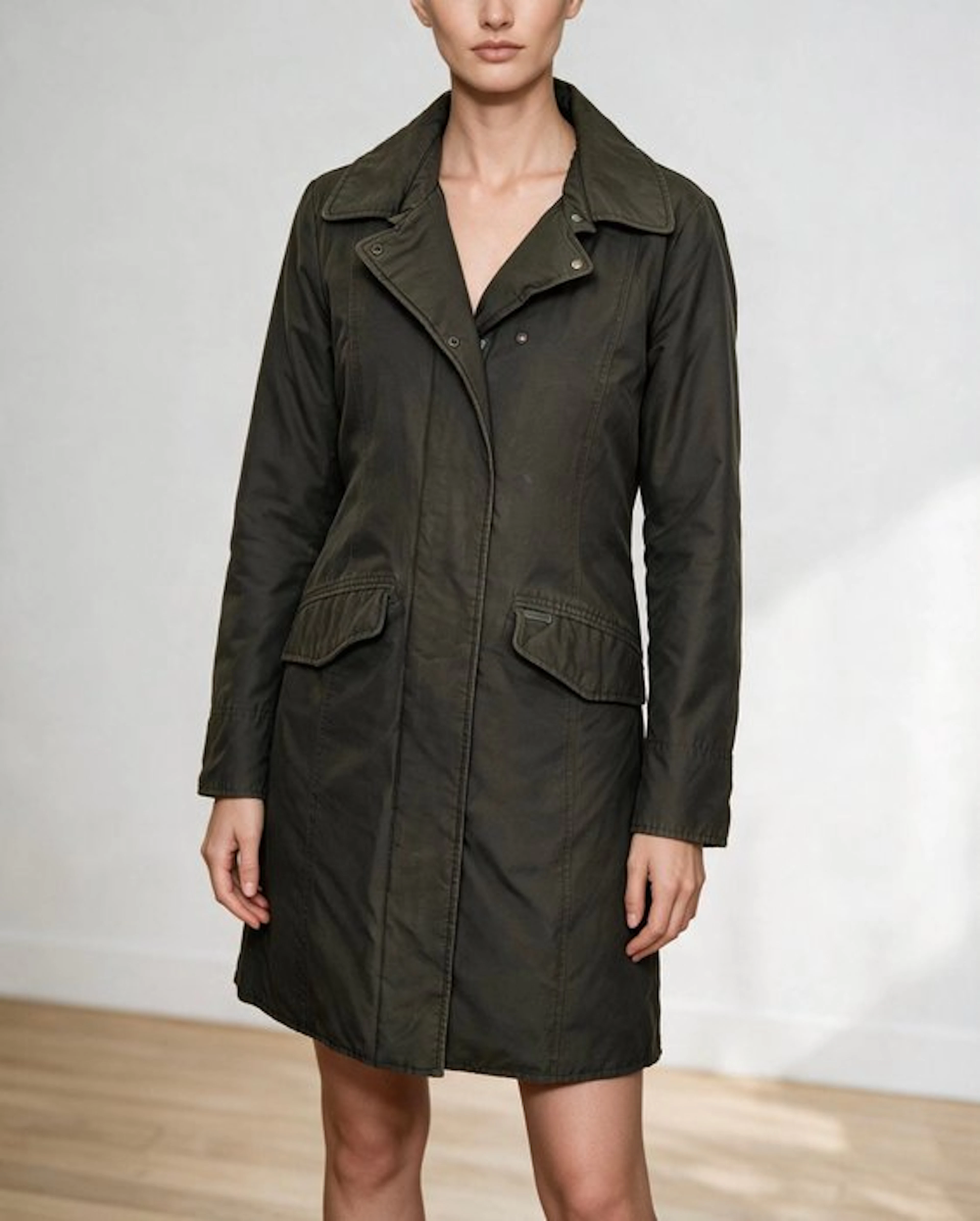 WOOLRICH Parka Glamour Down Coat Jacket Premium Ramar Cloth Collection - Tg