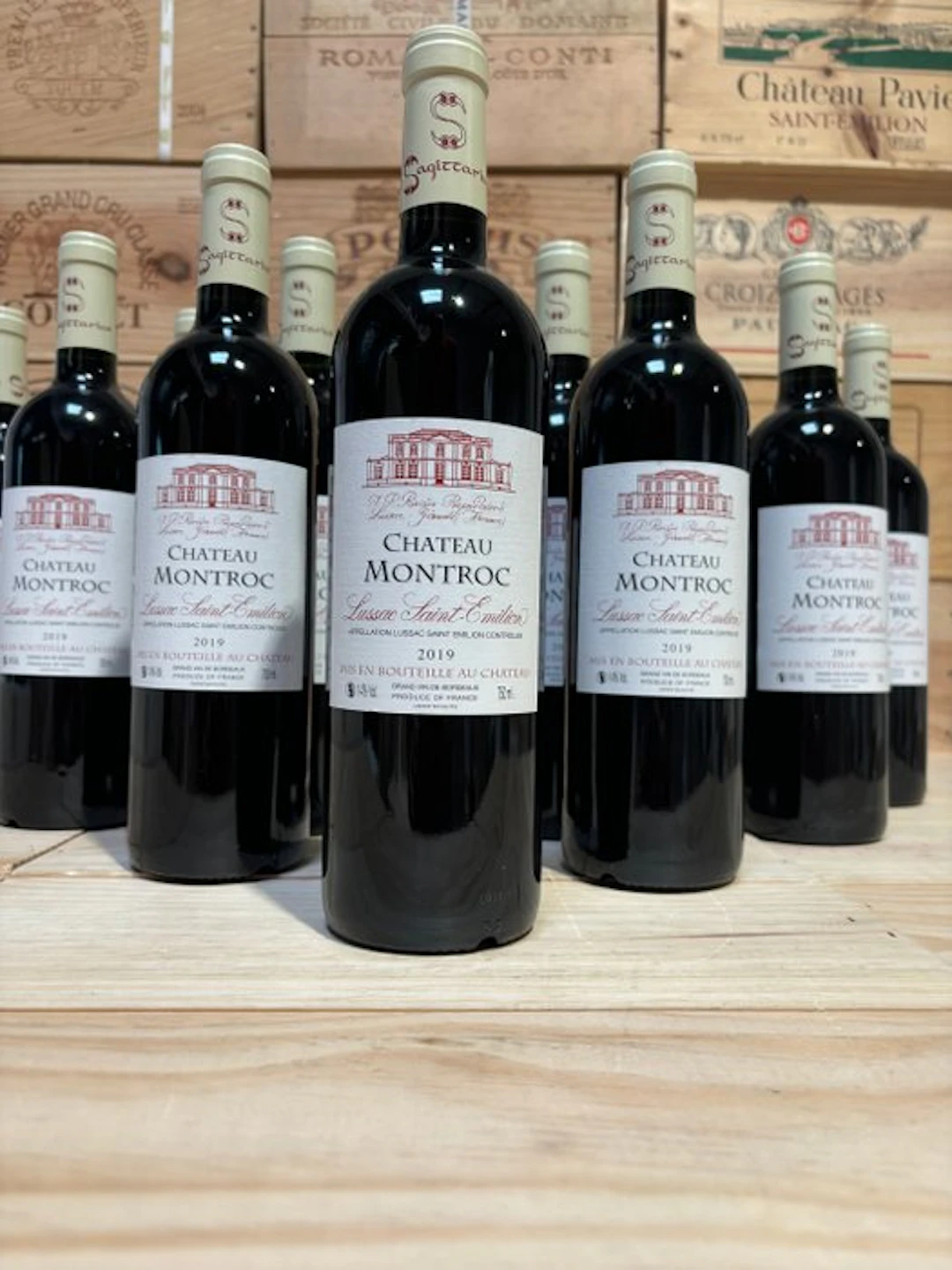 2019 Château Montroc - Saint-Émilion Grand Cru - 12 Bottles (0.75L)