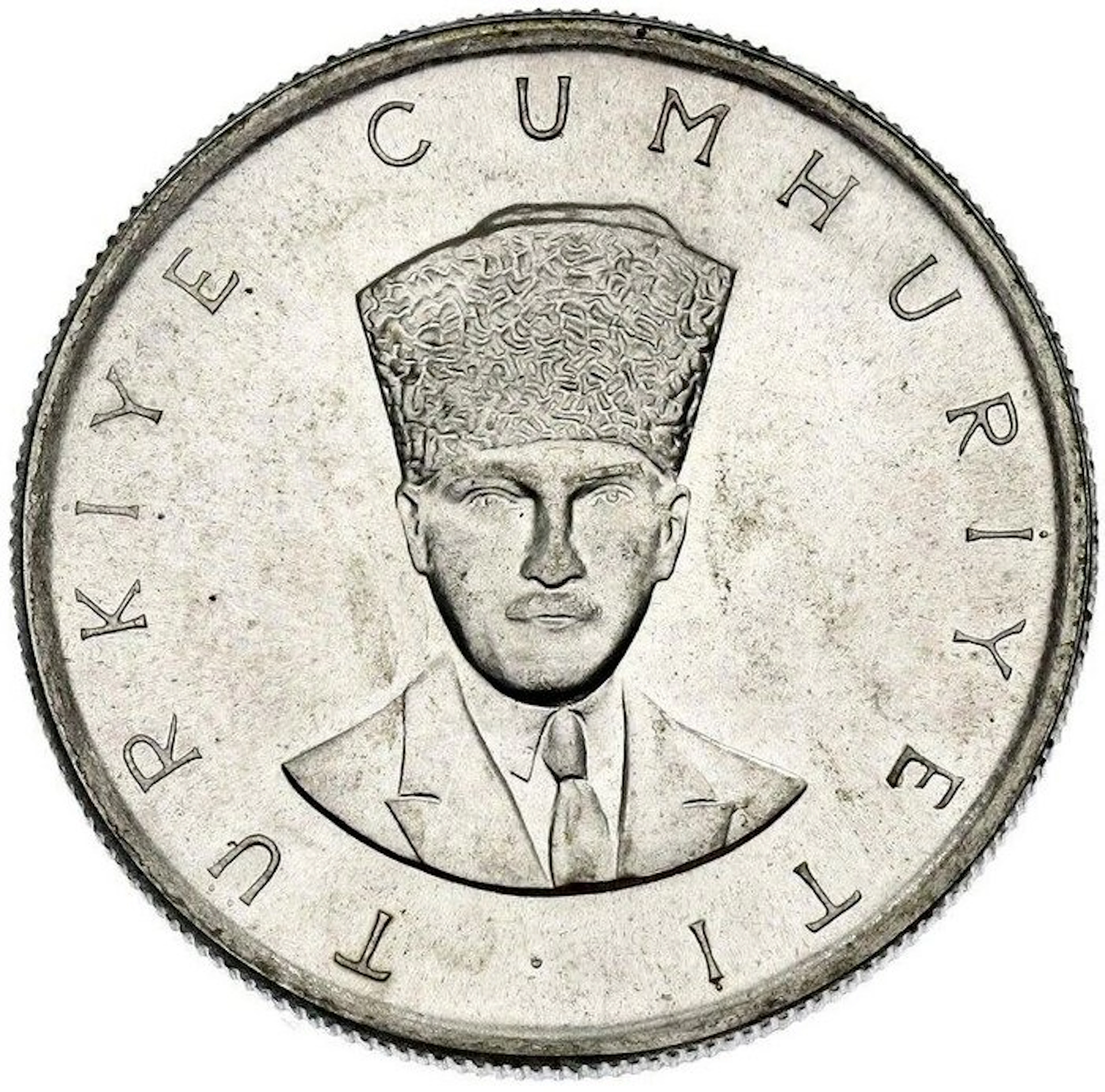 Türkiye. 25 Lira 1970 - MS66