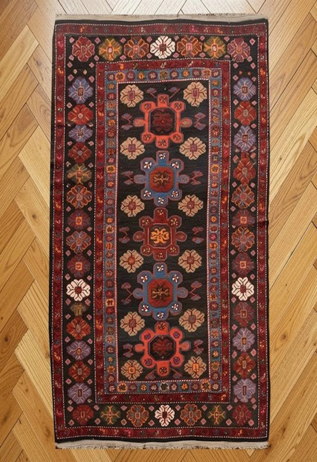 Kazak - Rug - 243 cm - 140 cm - Kazakh Caucasian Rug