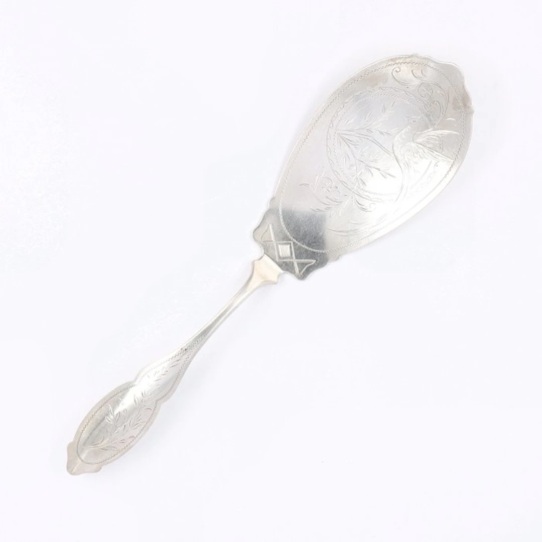 J.M. van Kempen & Zn. - Cake server - .833 silver - 1800-1850