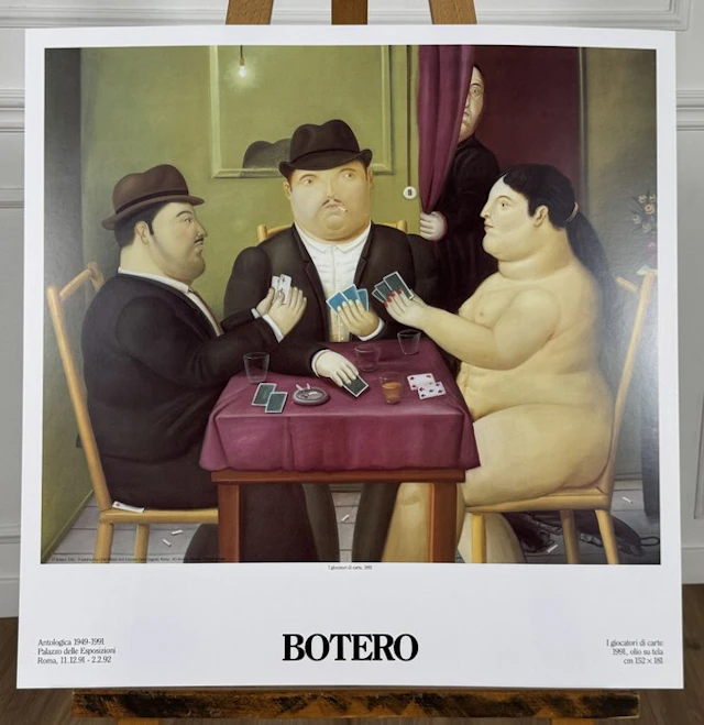 Fernando Botero - I giocatori di carte
