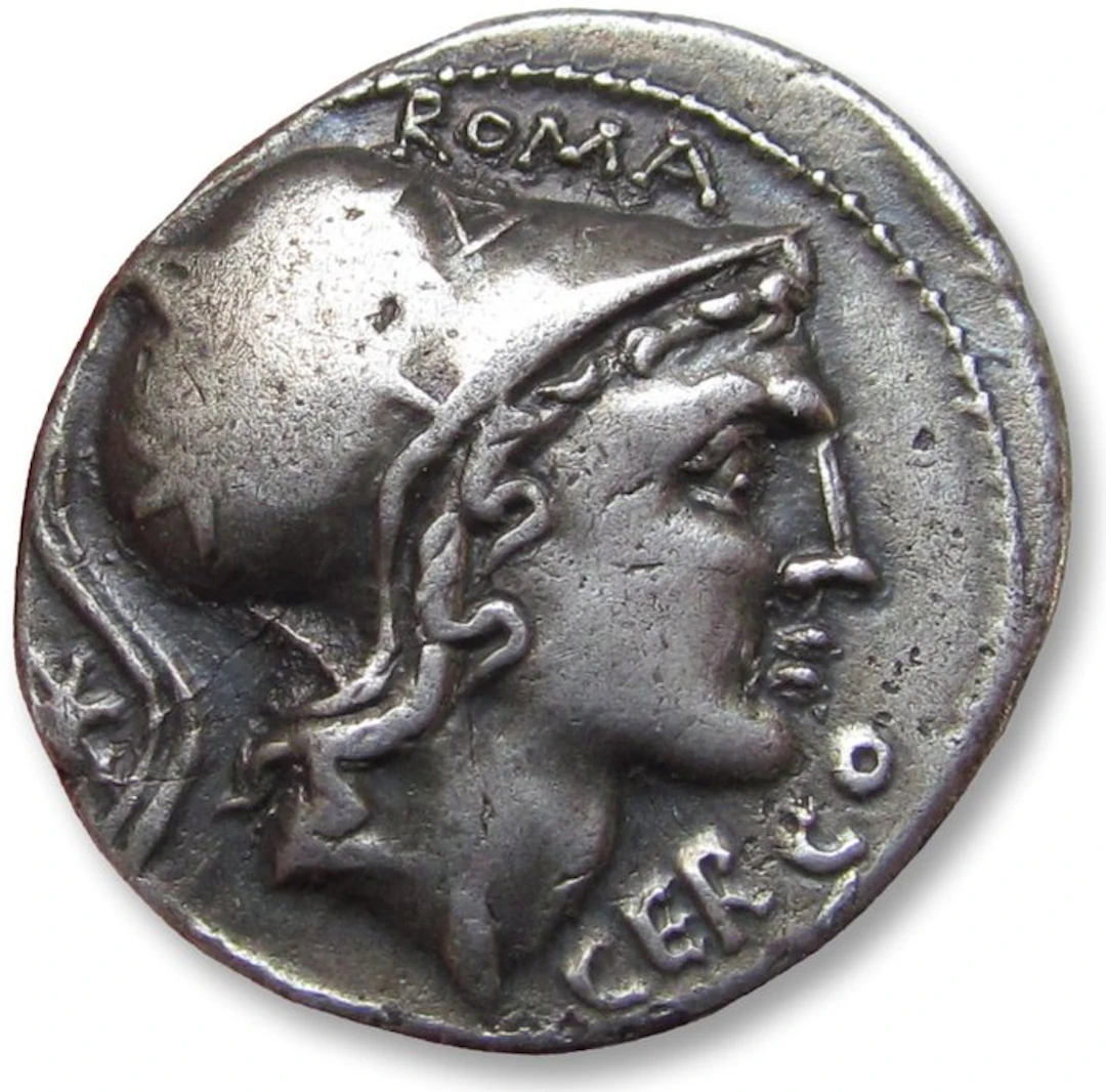 Roman Republic Denarius Q