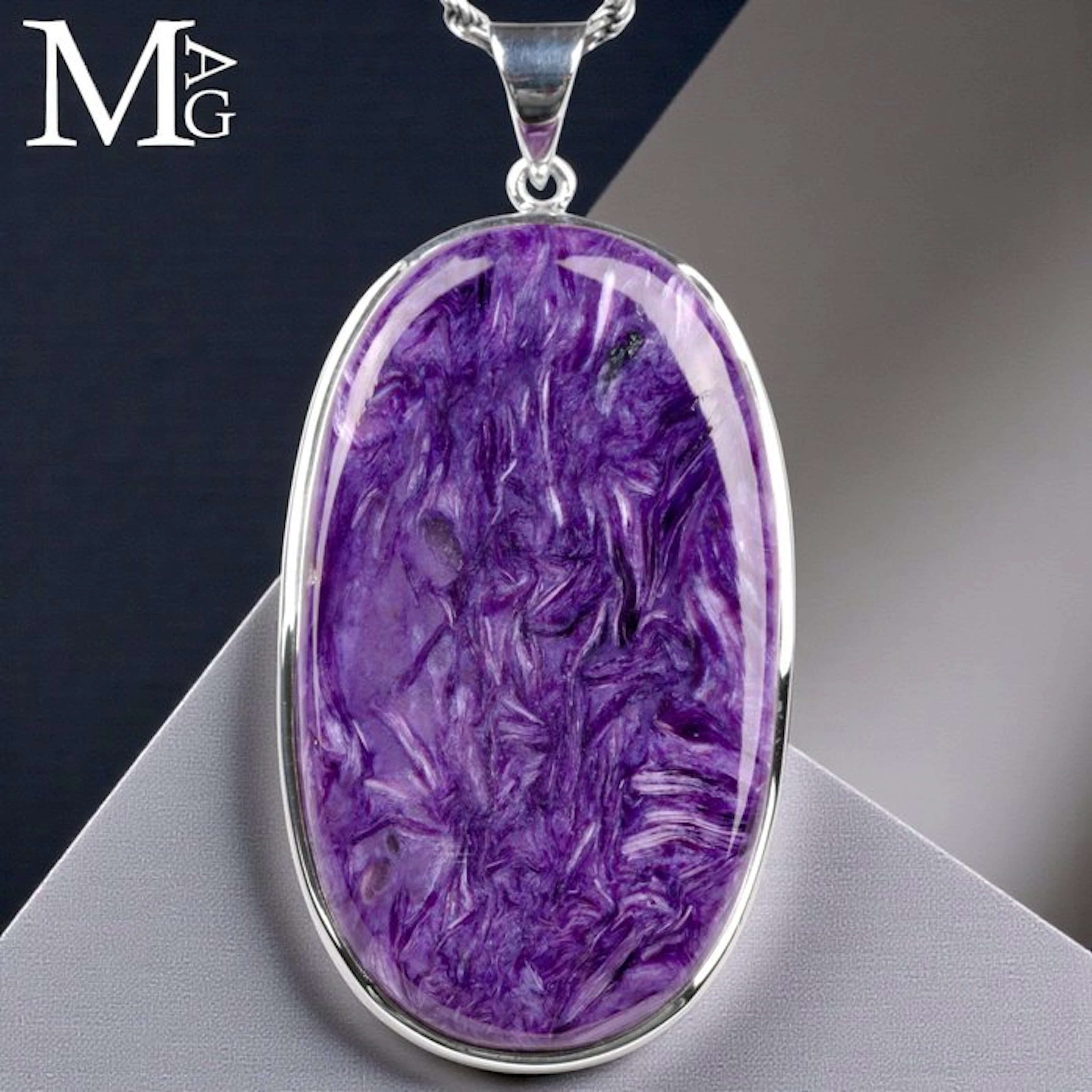 Rare Chaorite - Stunning Sterling Silver Pendant with...