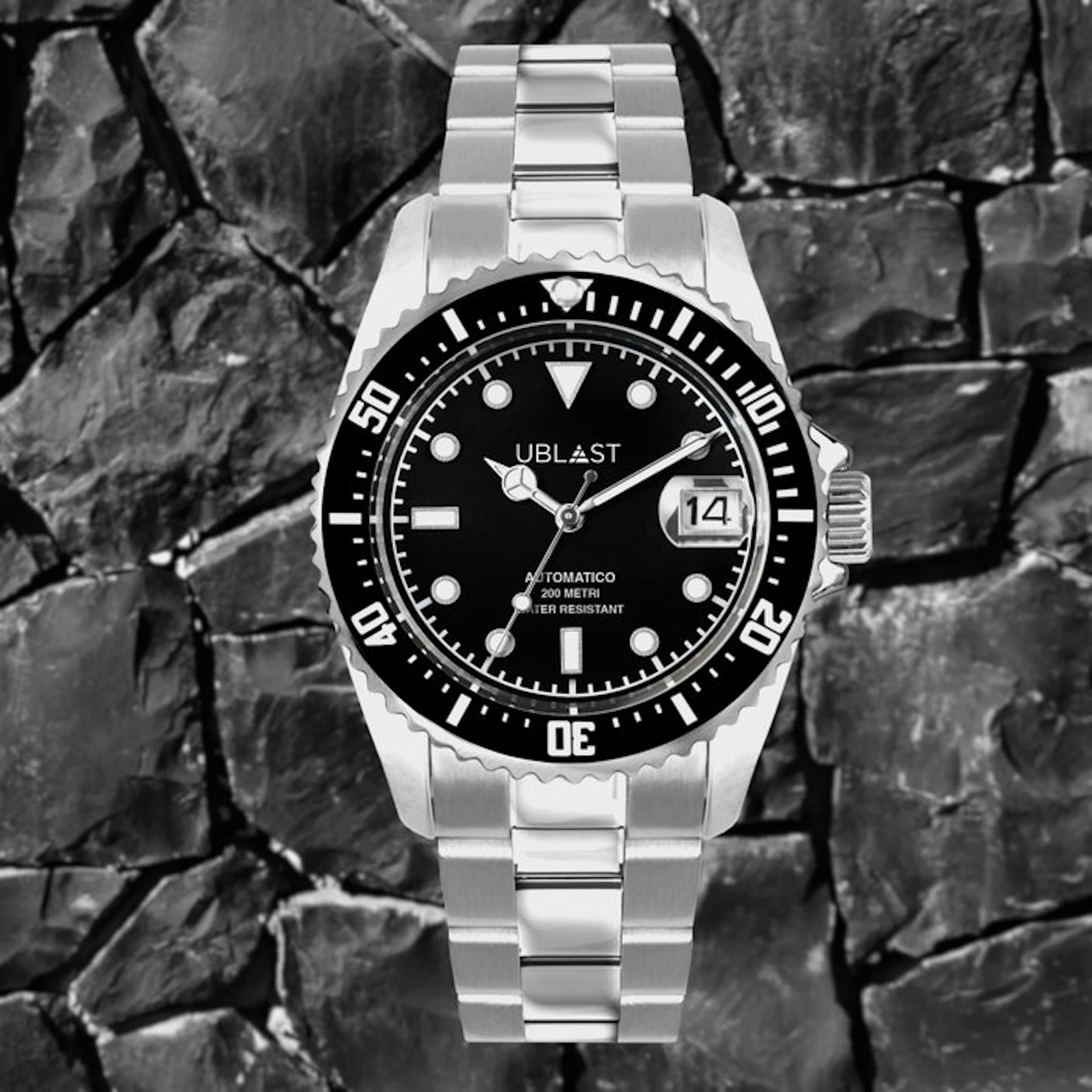 Ublast - Diver 20 ATM - UB2D4012BK - Men - 2026